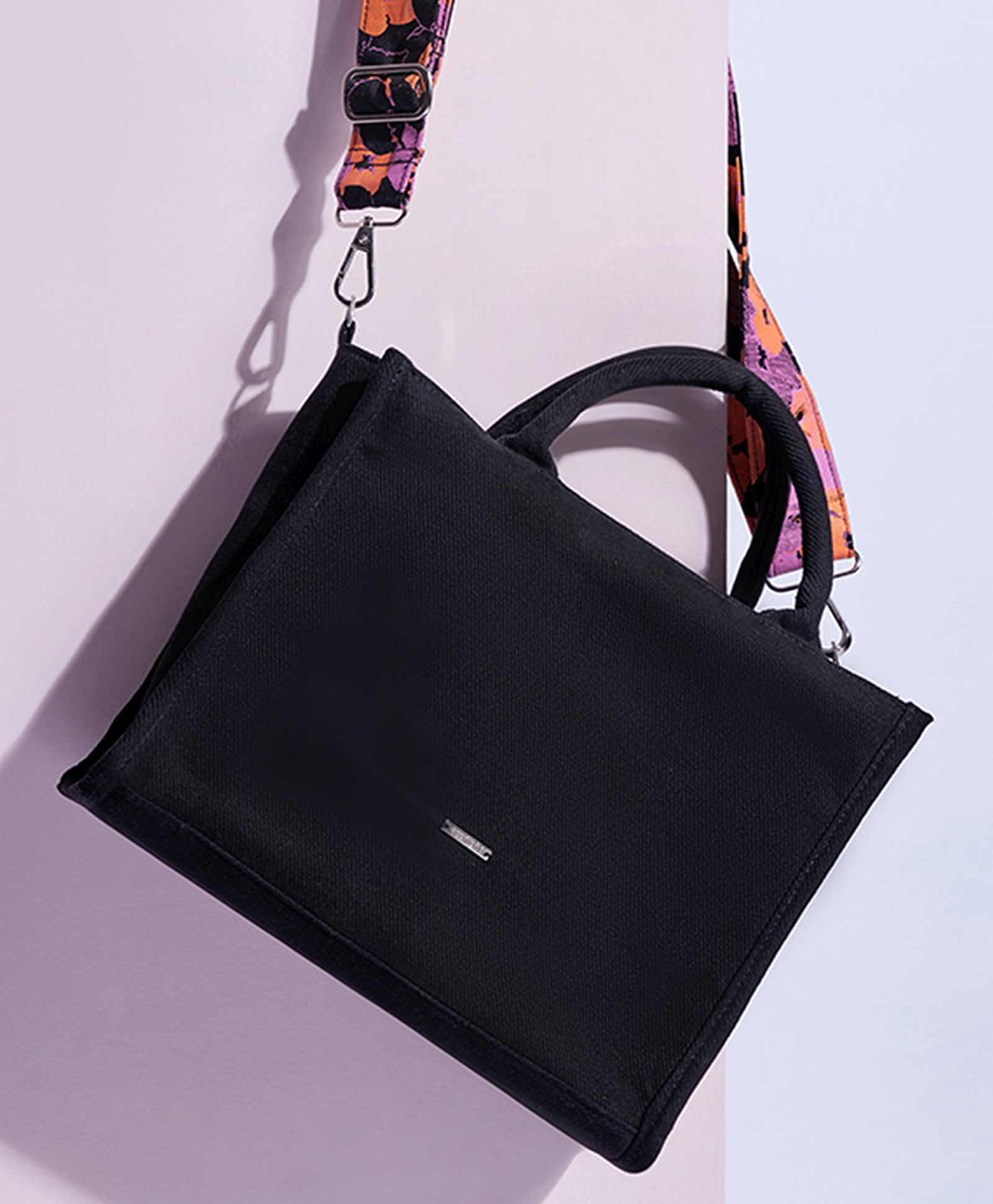 EcorightThe Satchel Handbag - Night Bloom-image-2