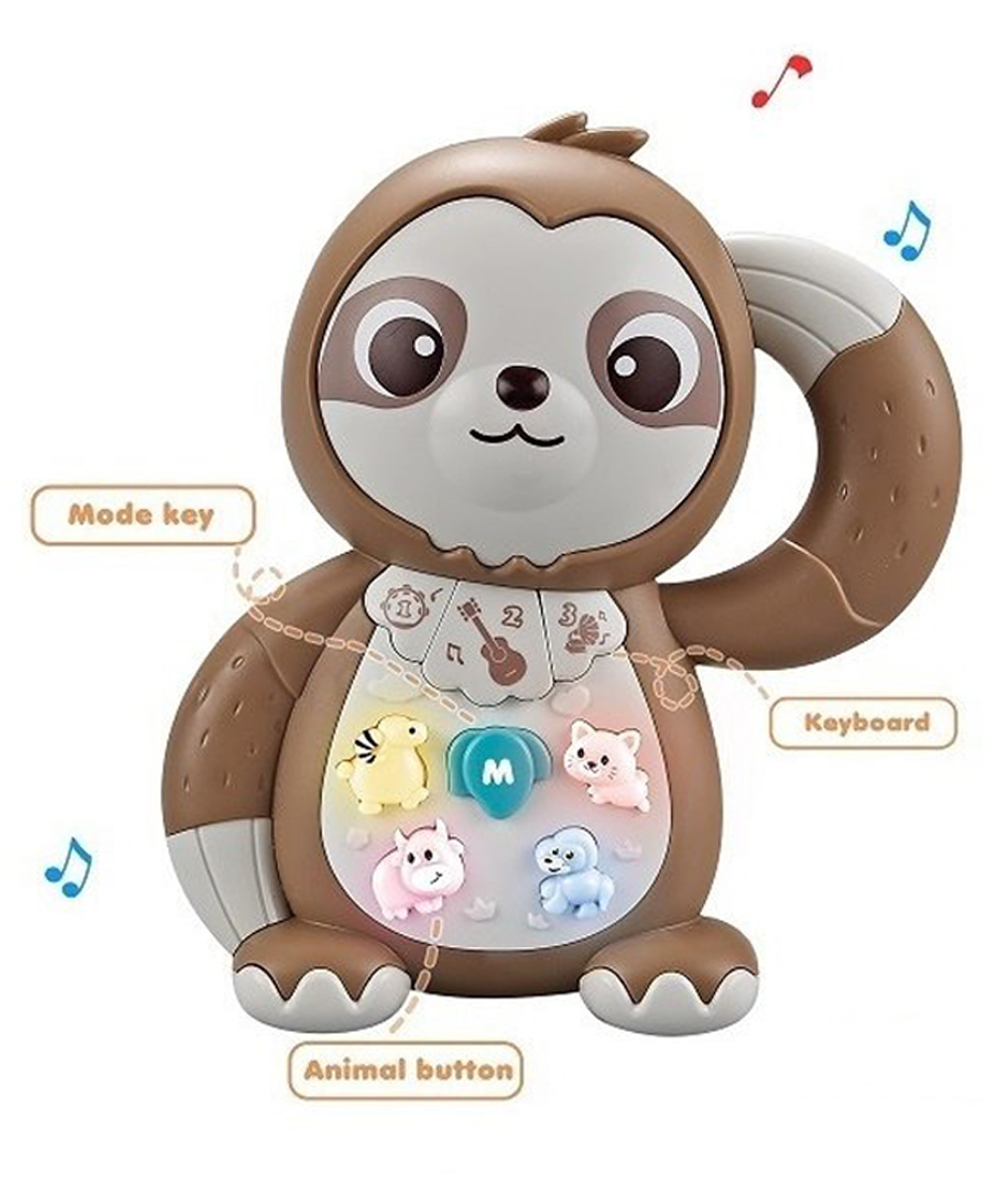 Azhari musicalanimal shape early learning piano keyboard for kids pack of 1 COLOR MAY VARY-image-37