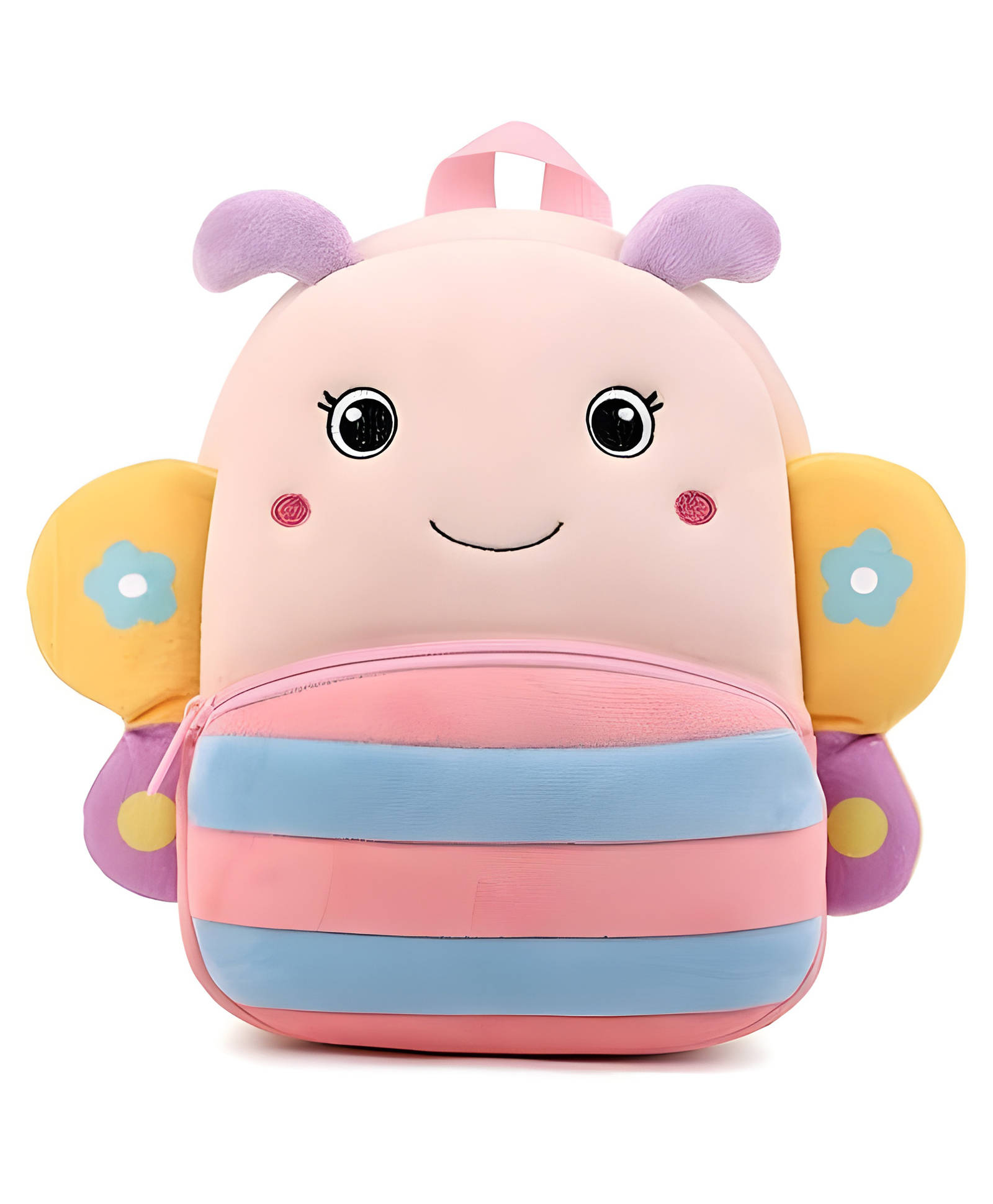 Delicado Premium Quality Soft design Butterfly school Bag for Kids - 14 Inches-image-39