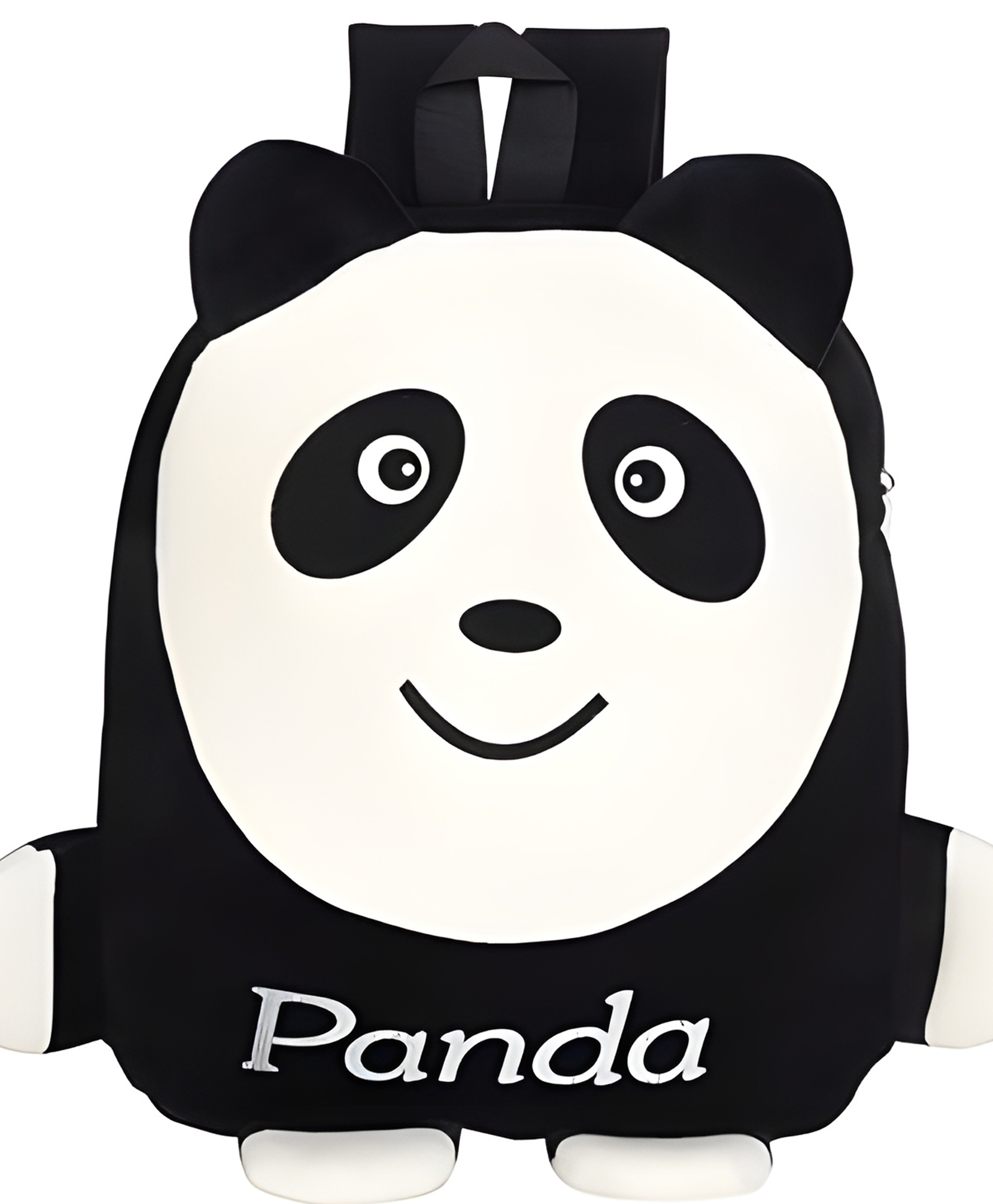 Delicado Premium Quality Soft design Black Panda shape school Bag for Kids - Height 14 Inches-image-22