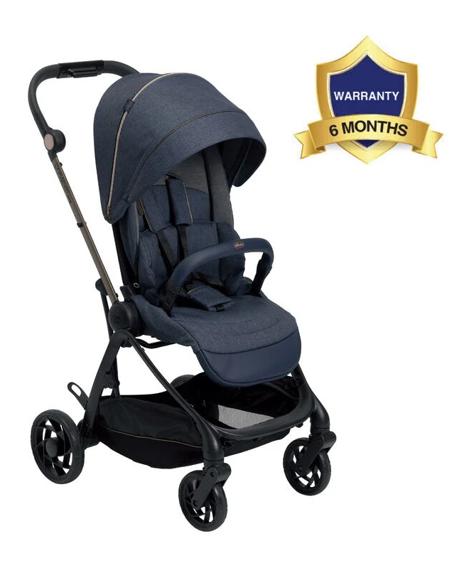 Chicco Premium Finishing One4Ever Lounge Stroller - Navy Blue-image-26