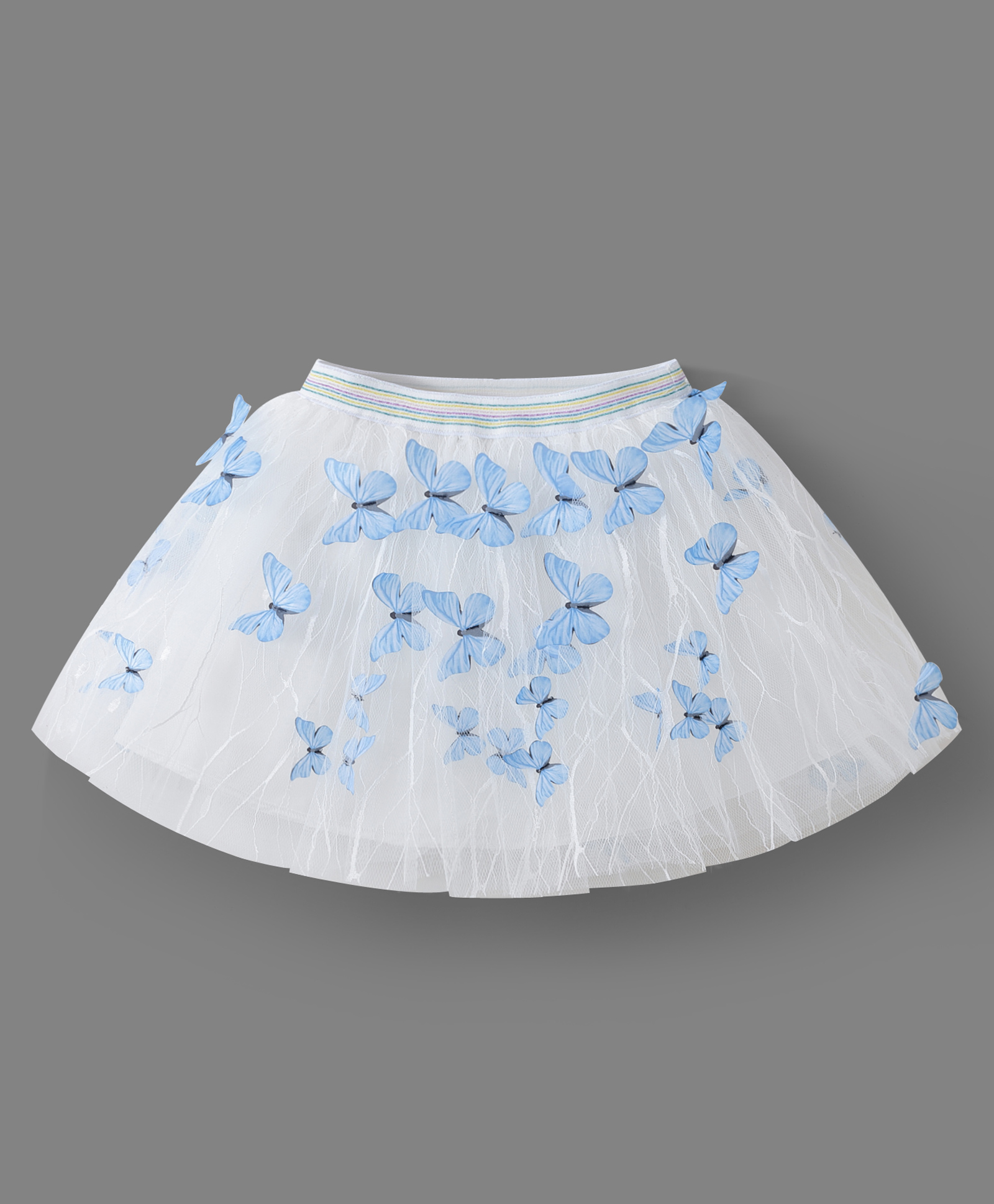 Mark & Mia Skirts with Butterfly Print - Light Blue-image-43