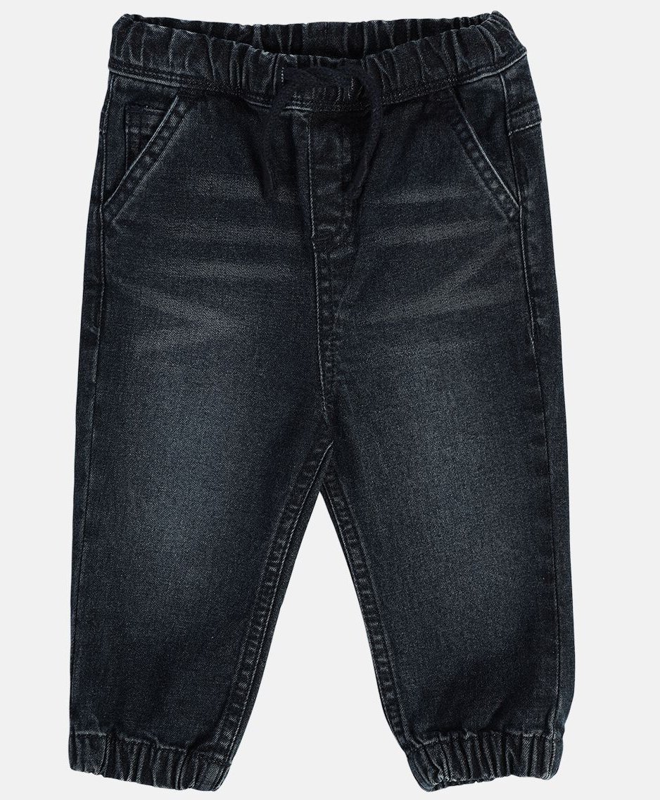 MINI KLUB Cotton Denim Mild Washed Jeans - Navy Blue-picture-40