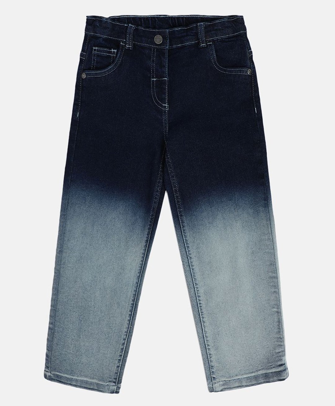 MINI KLUB Cotton Denim Mild Washed Jeans - Blue-picture-13