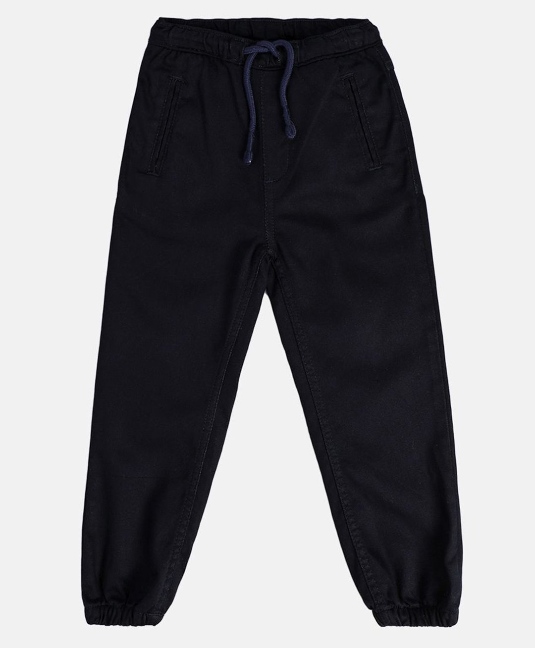 MINI KLUB Cotton Solid Pant - Navy Blue-picture-18