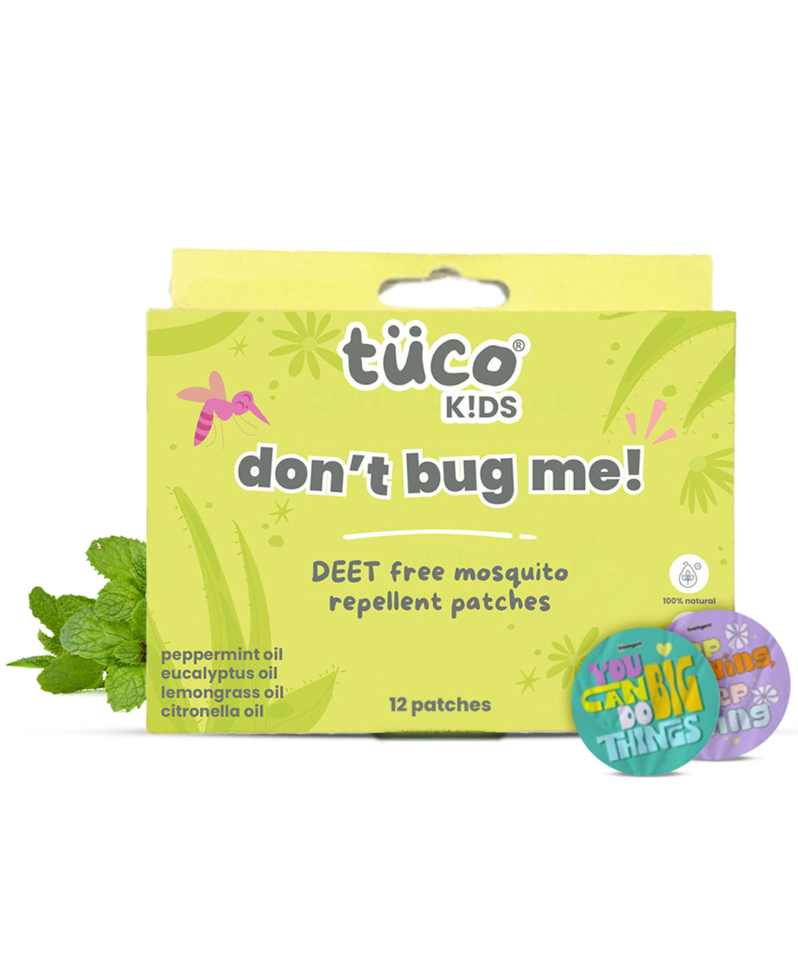 Tuco Intelligent Kids Don't Bug Me- 12 Mosquito Repellent Patches-image-27