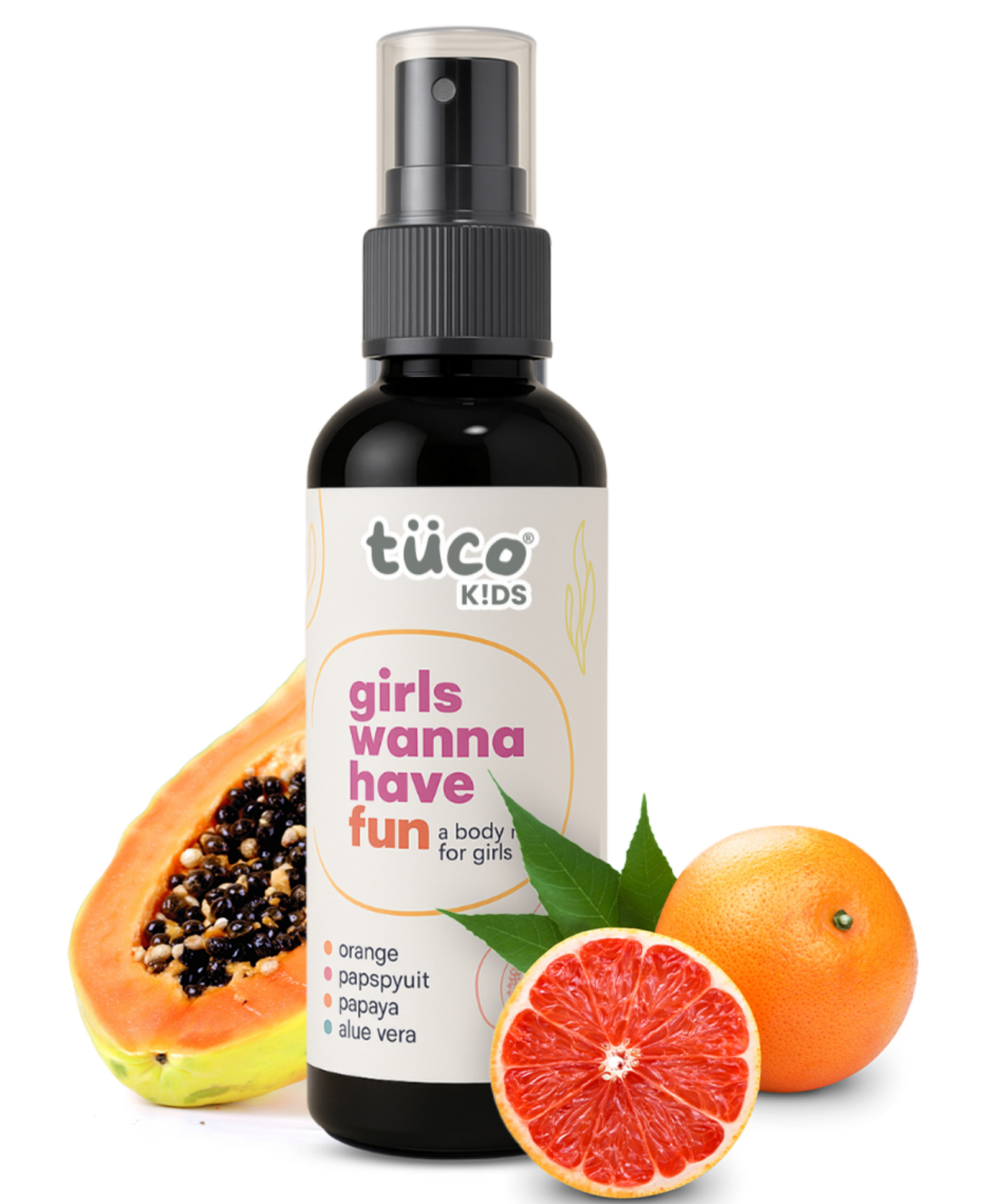 Tuco Intelligent Kids Put your hands up - Natural Body Mist 100 ml for Girls-image-19