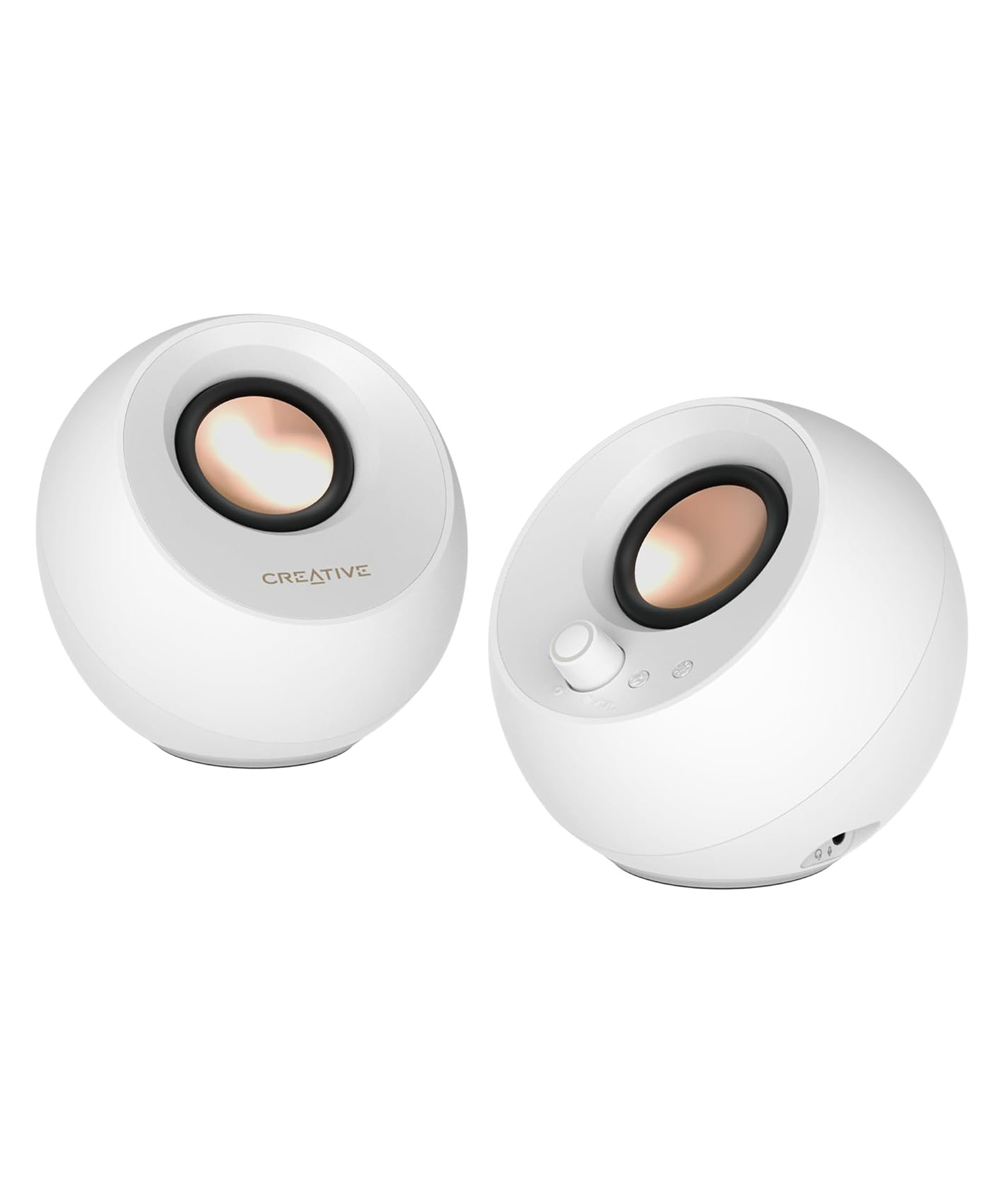 Creative Pebble 2.0 USB-Powered Desktop Speakers-White-picture-13