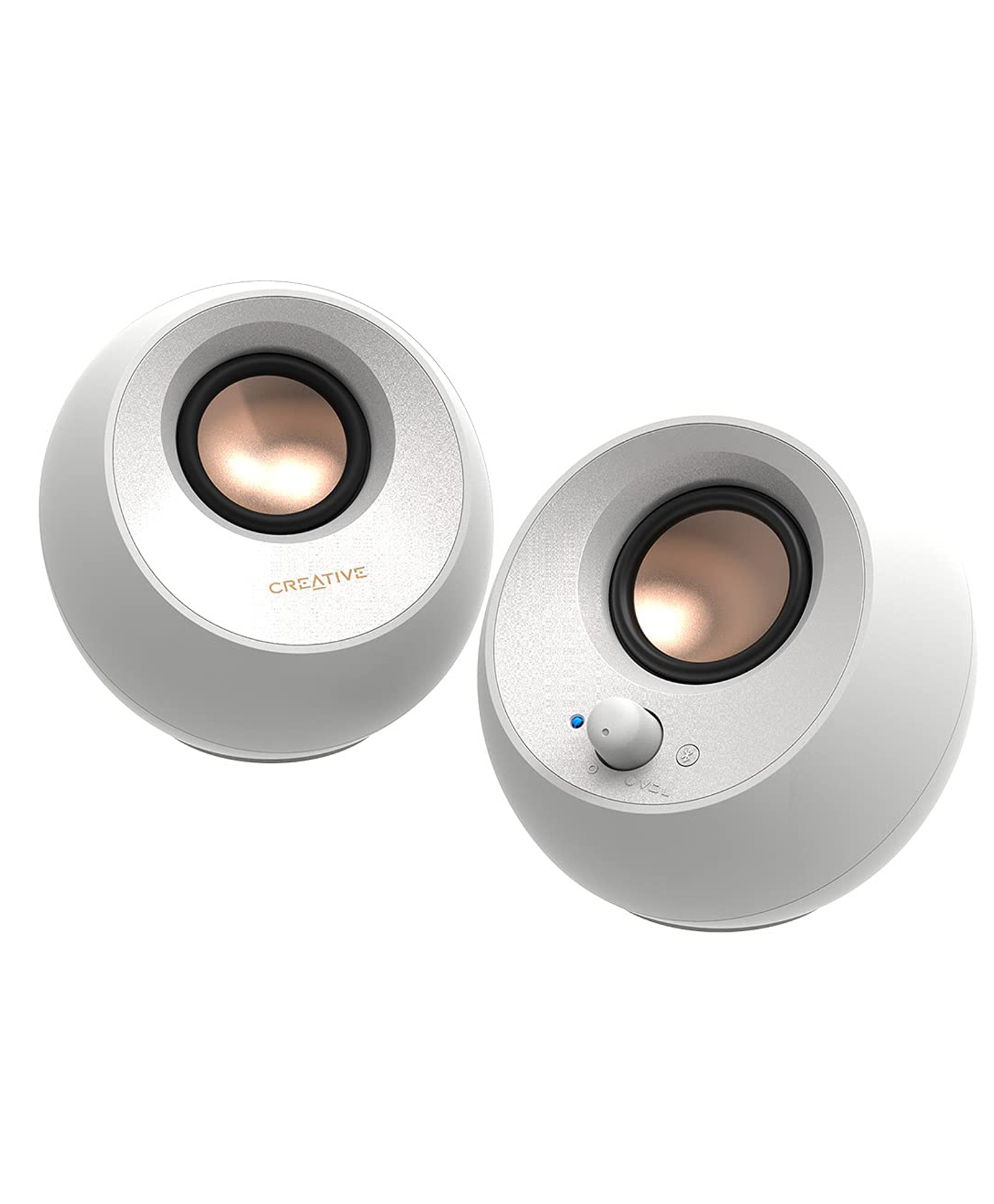 Creative Pebble V3 - 2.0 Powered Desktop Speaker-White-picture-23