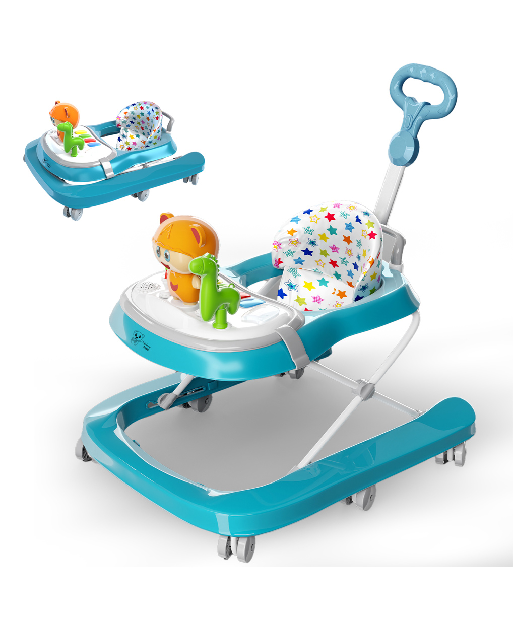 Lifelong Cuppy Baby Walker & Rocker - Light Blue-image-45