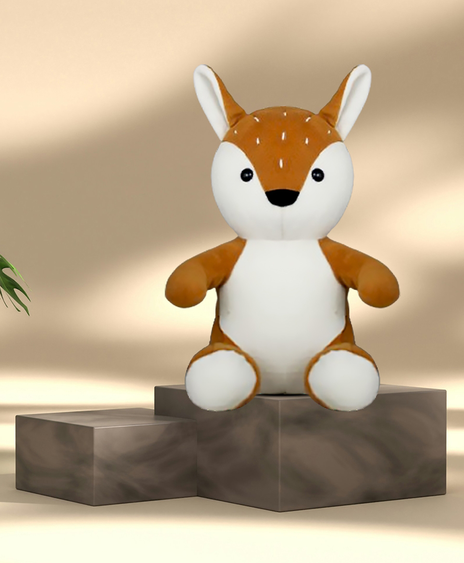 GOLDENHUB TOYS Plush Brown Fox Soft Toy, 25 cm-image-6