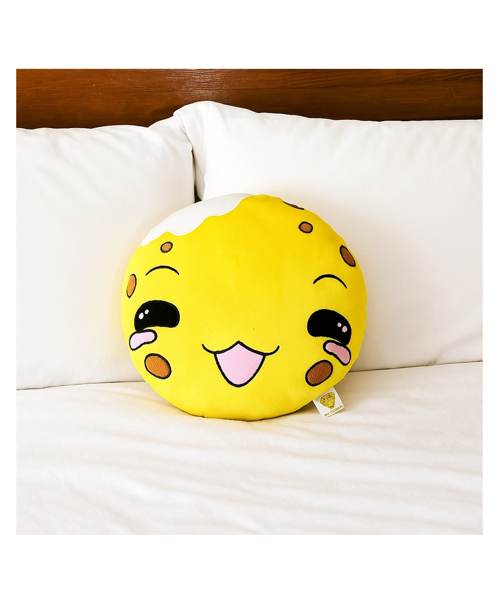 GOLDENHUB TOYS Cloudy Smiley Soft Toy Cushion, Yellow, 25 cm-image-8