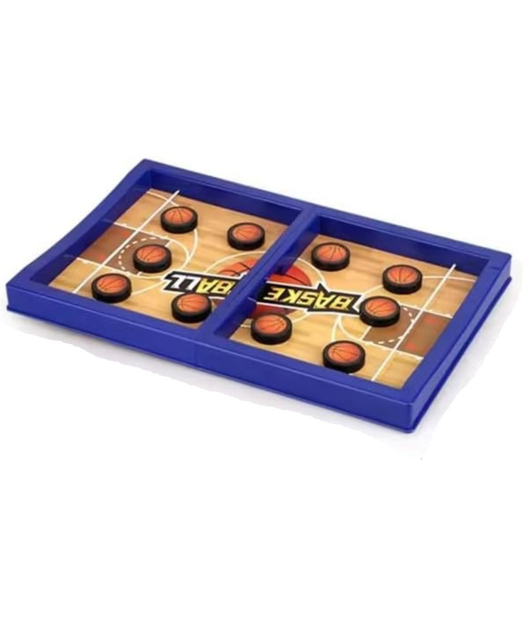 AKN TOYS String Basketball Table Board Game, Fastest Fingers First Fast Sling Puck Board Game for Kids & Adults, Tabletop Slingshot Games Toys for Kids ( COLOR AND DESIGN MAY VARY )-picture-23