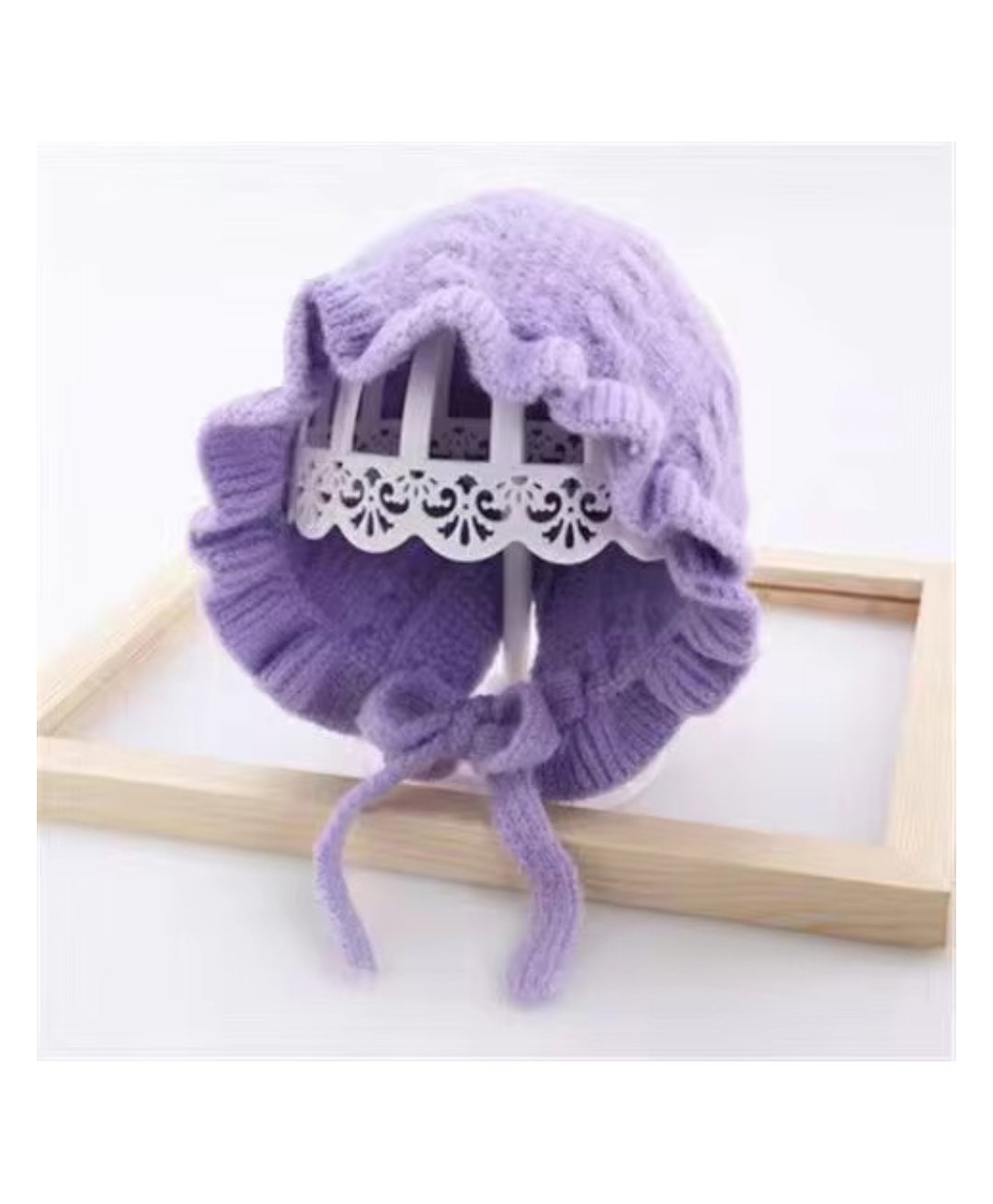 Tipy Tipy Tap Solid Winter Bonnet Cap - Purple-image-27