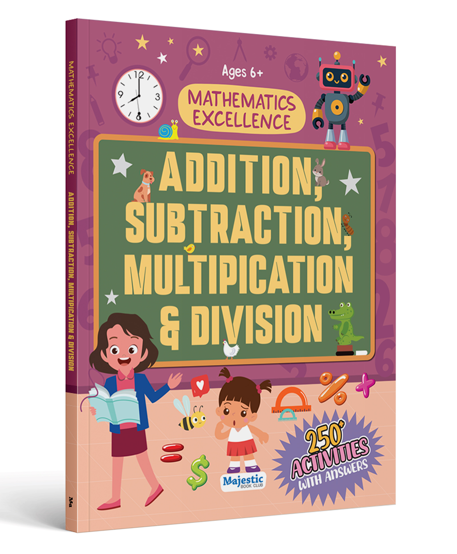 Mathematics Activity Book for Children Age 6+ | Add, Subtract, Multiply & Divide while having Fun | Excel in Maths with Engaging Design | Comprehensive Topics | Progressive Level of Difficulty | Early Learning - English-image-37