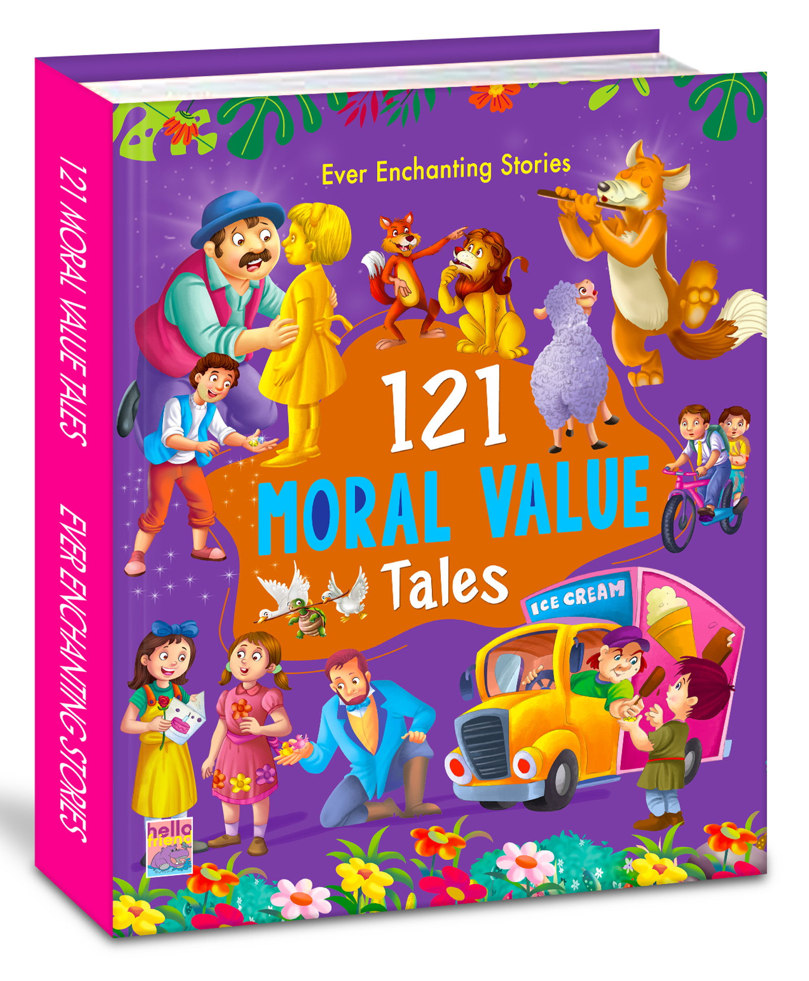 121 Moral Value Stories - Illustrated Story Books for Kids and Childrens - Bedtime Short Stories with Colourful Pictures in English | Hello Friend Books -- English-image-22