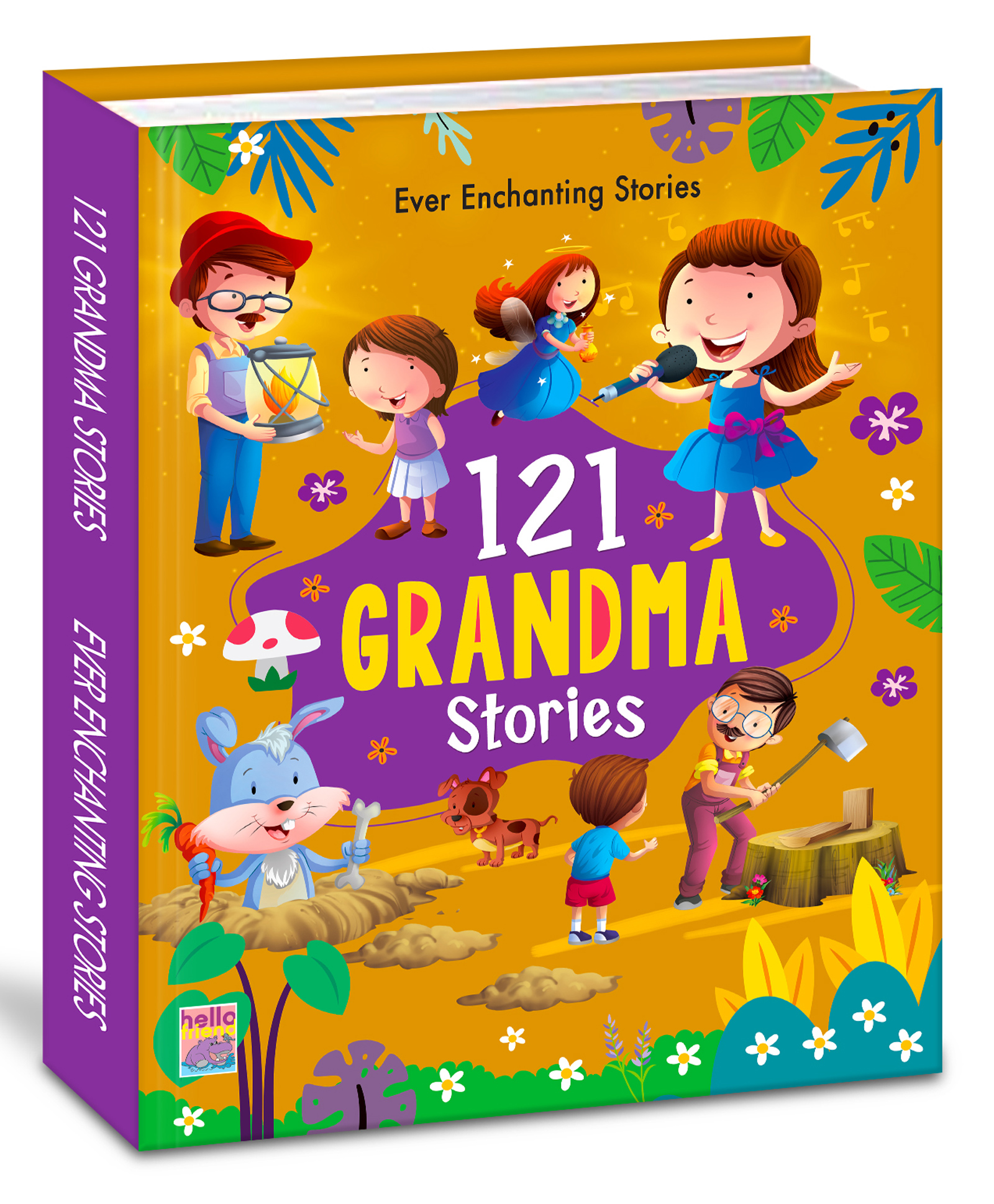 hellofriend books 121 Grandma Stories - Illustrated Story Books for Kids and Childrens - Bedtime Traditional Short Stories with Colourful Pictures in English | Hello Friend Books - - English-picture-19
