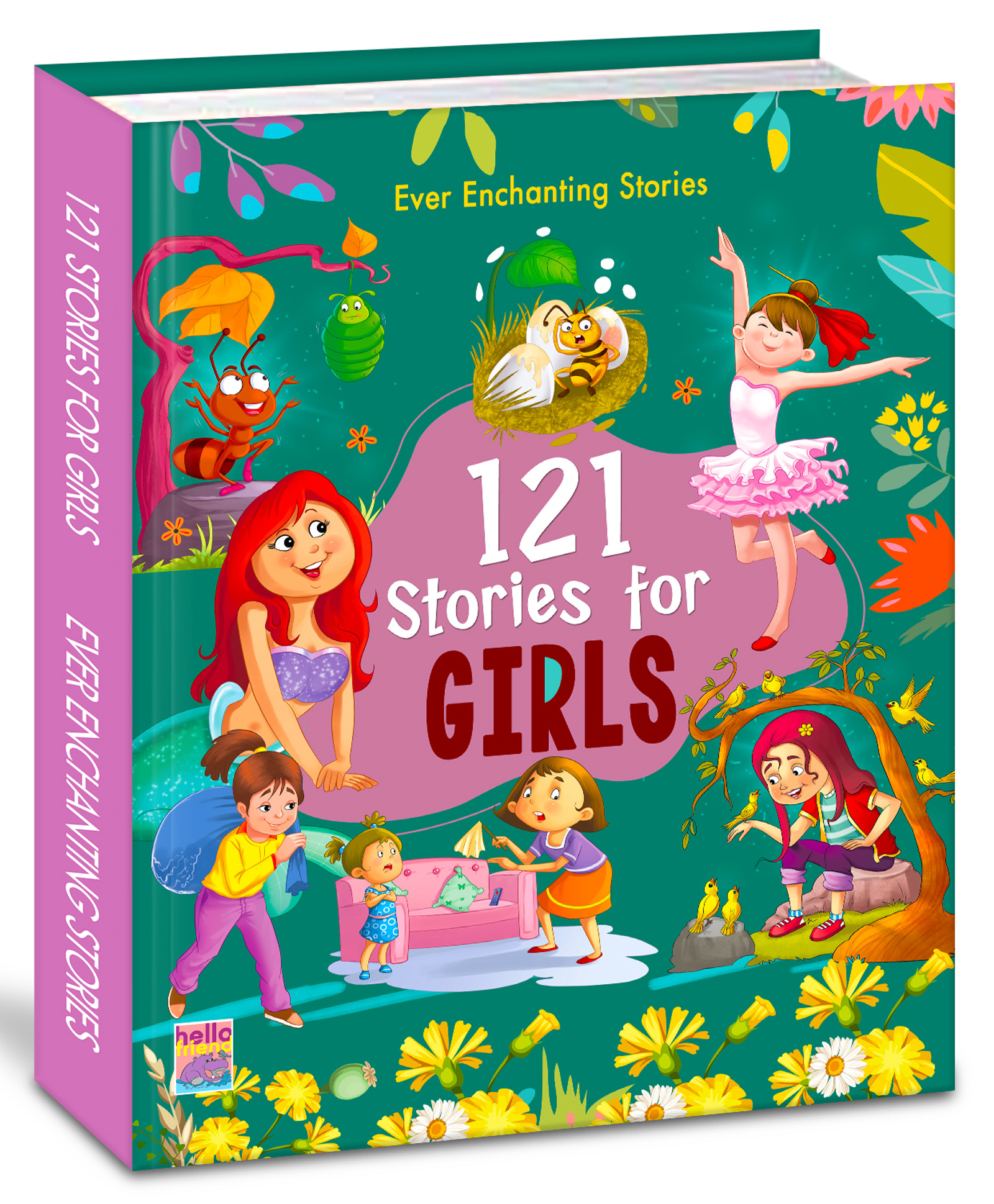 hellofriend books 121 Stories for Girls- Illustrated Story Books for Kids and Childrens - Bedtime Moral Short Stories with Colourful Pictures in English | Hello Friend Books - - English-picture-21