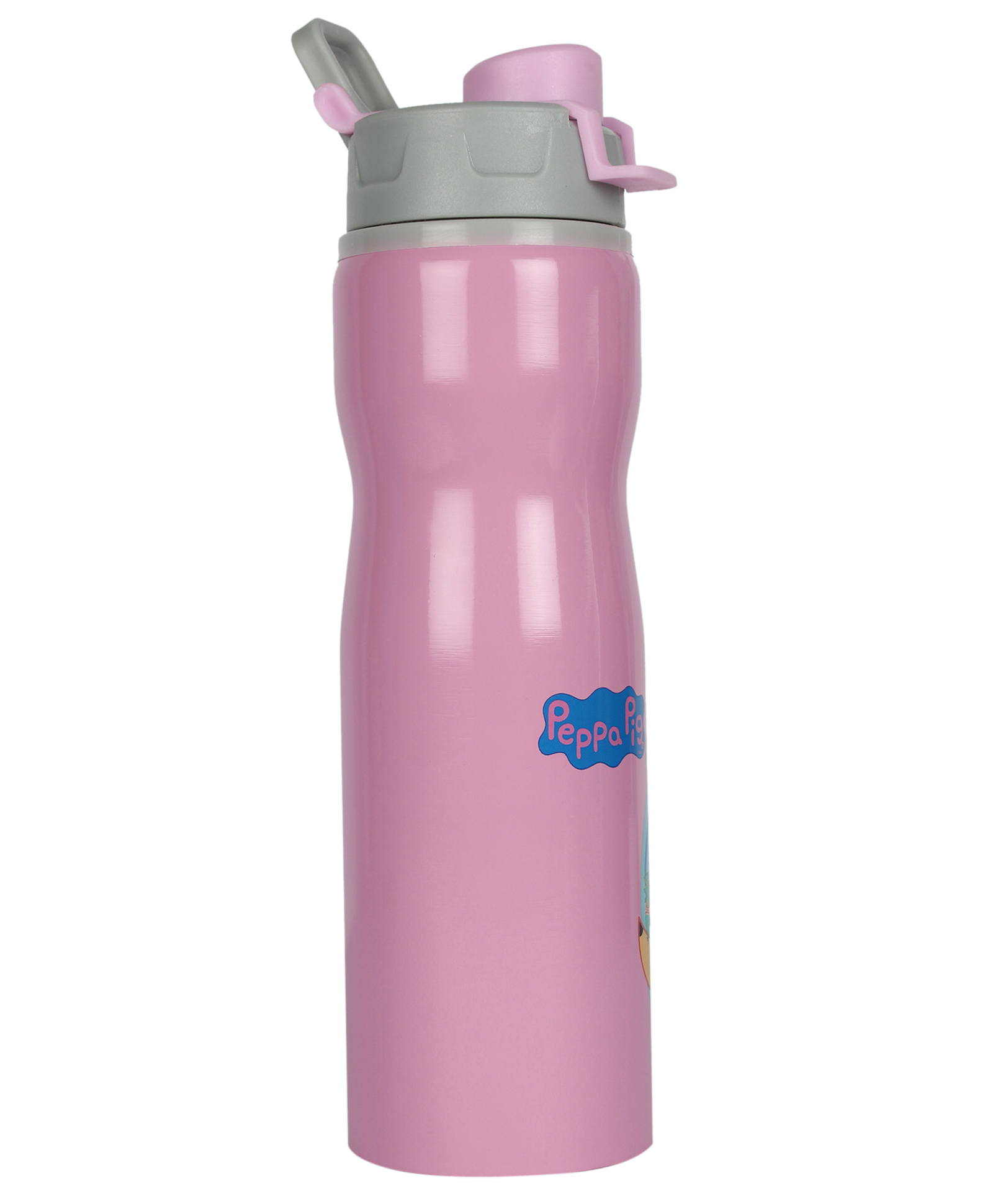 Youp Stainless steel pink color Peppa Pig kids water bottle TUKTUK- 750 ml-picture-24