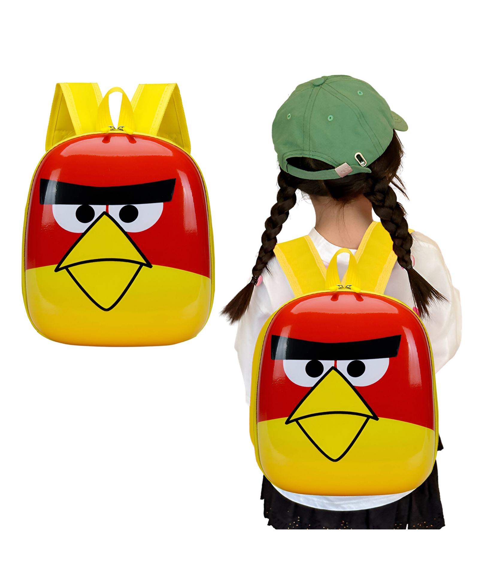 Bembika School Bag The Perfect Children Backpack and School Bags For Kids Compact Stylish Backpack For Kids Exceptional-Quality Kids Kindergarten Backpack and Travel Backpack- (Angry Bird Theme) Height 10 Inches-image-26