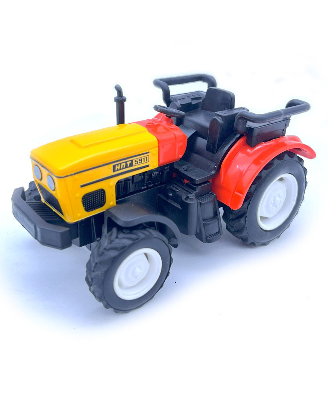 Centy Legend Friction Powered Tractor Toy - Yellow & Red-picture-40