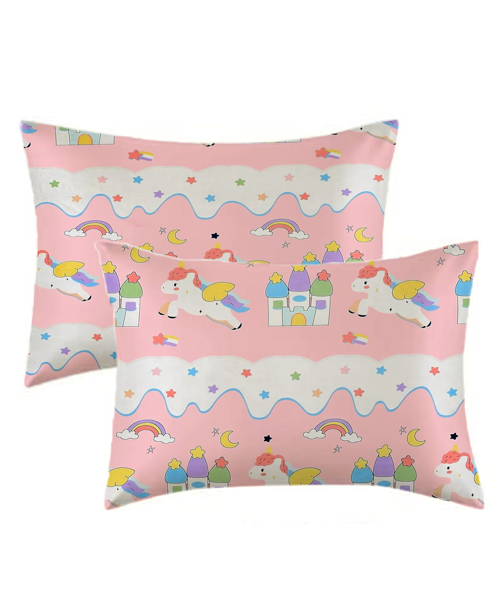 Filymore Super Soft Brushed Microfiber Cotton Pillow Cover - Star Unicorn-picture-20