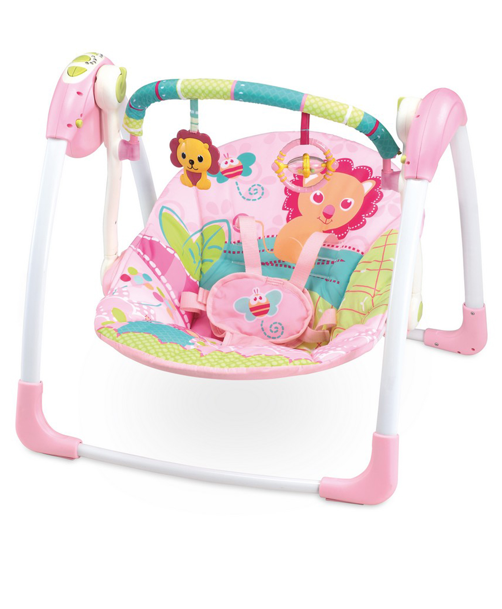 Mastela Deluxe Portable Swing - Pink-picture-20