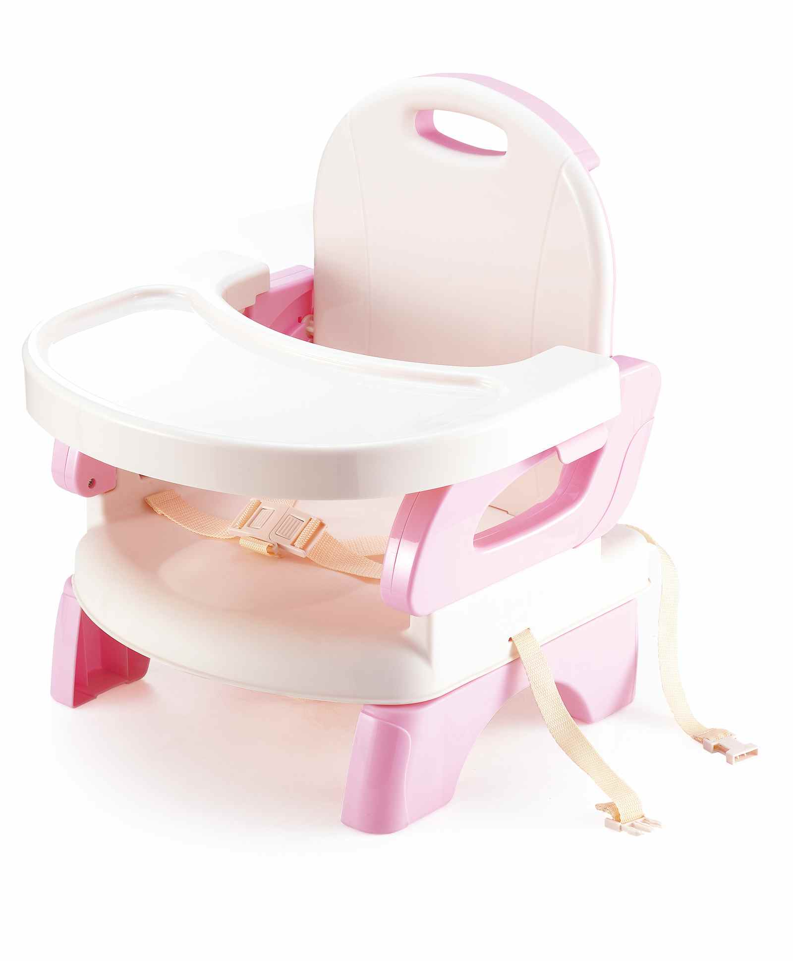 Mastela Foldable Booster Seat - White Pink-picture-36
