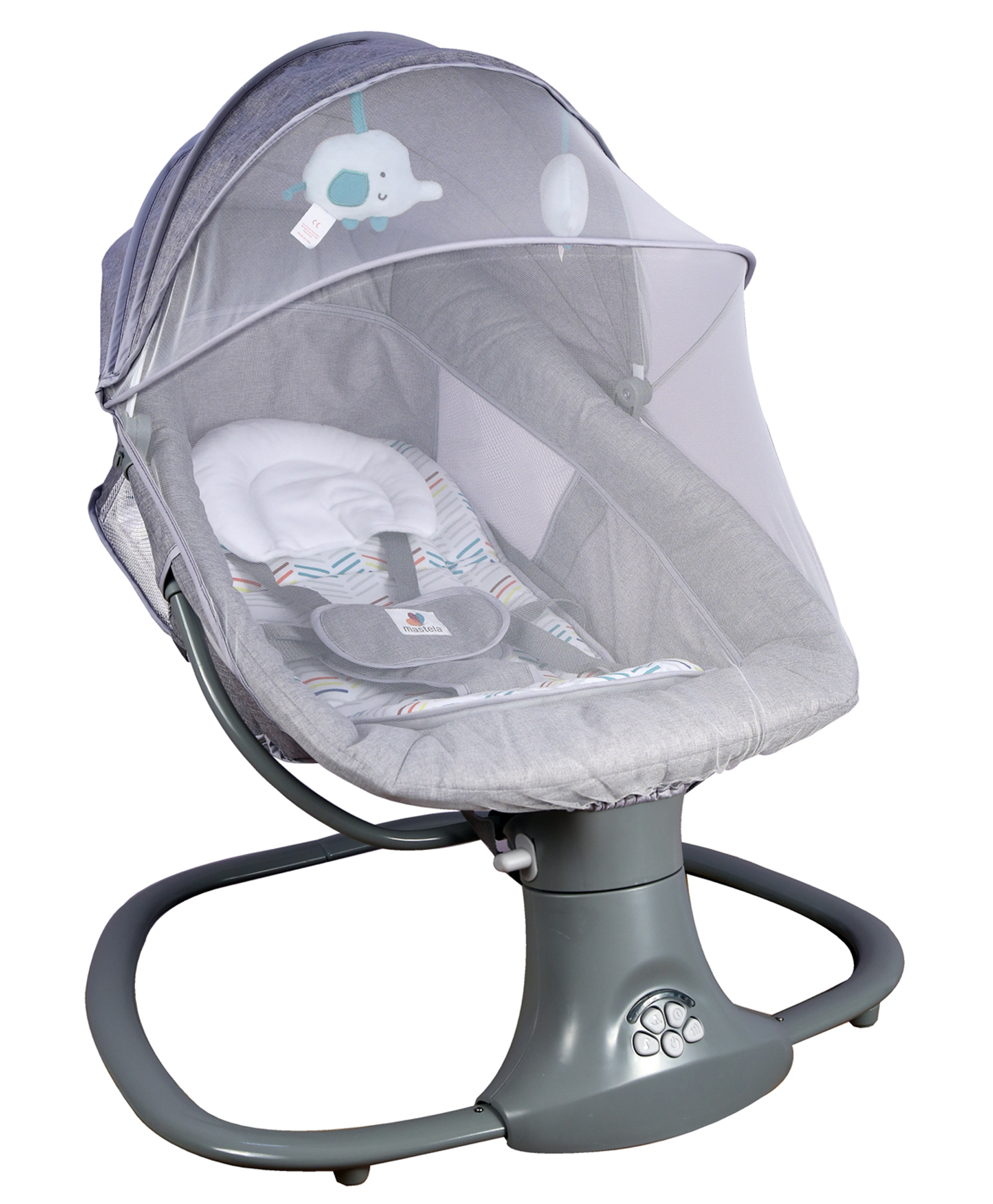 Mastela Deluxe Multi Function Swing with Music - Grey