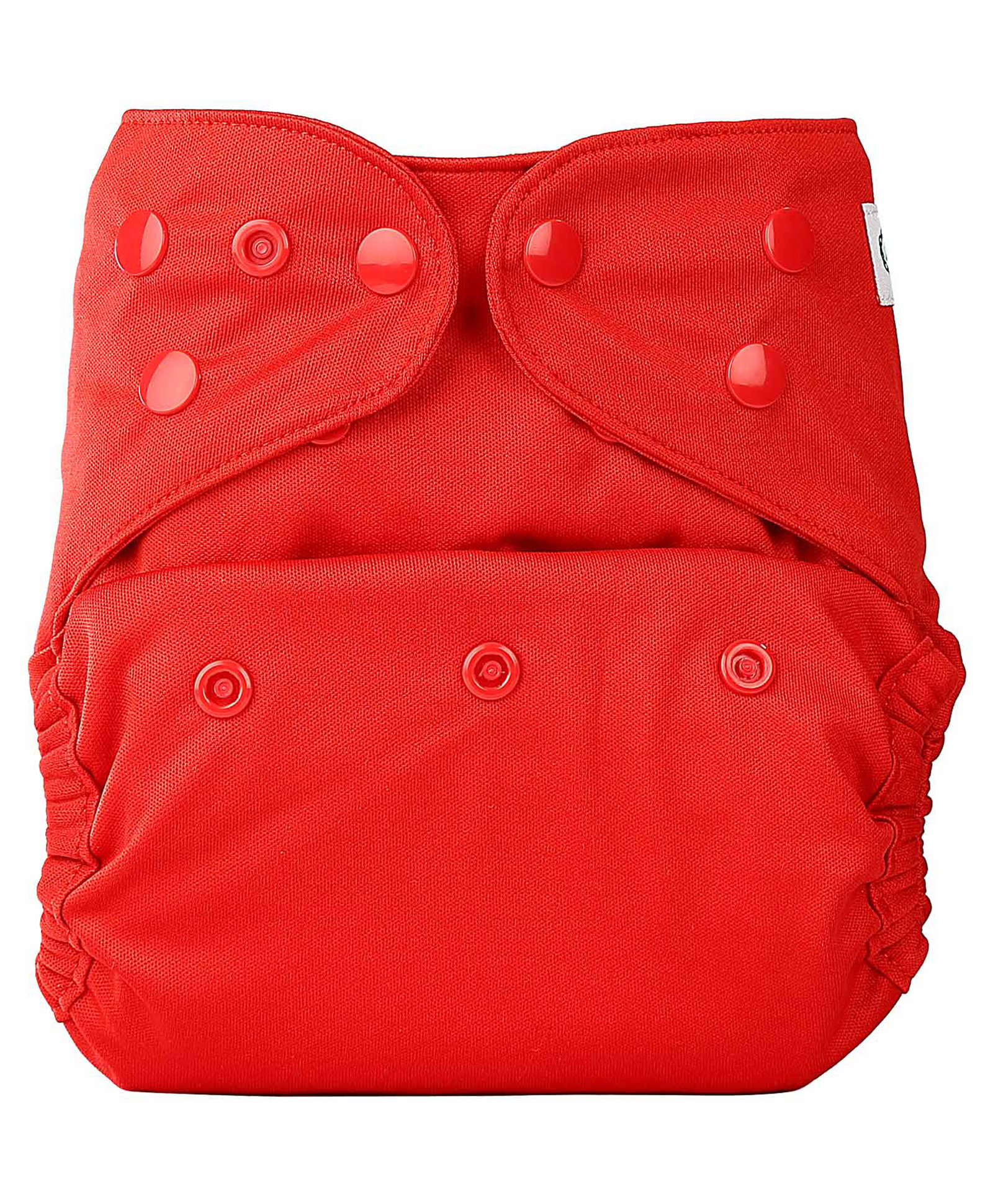 Bumberry Cloth Diaper Cover With One Bamboo Insert - Red-image-43