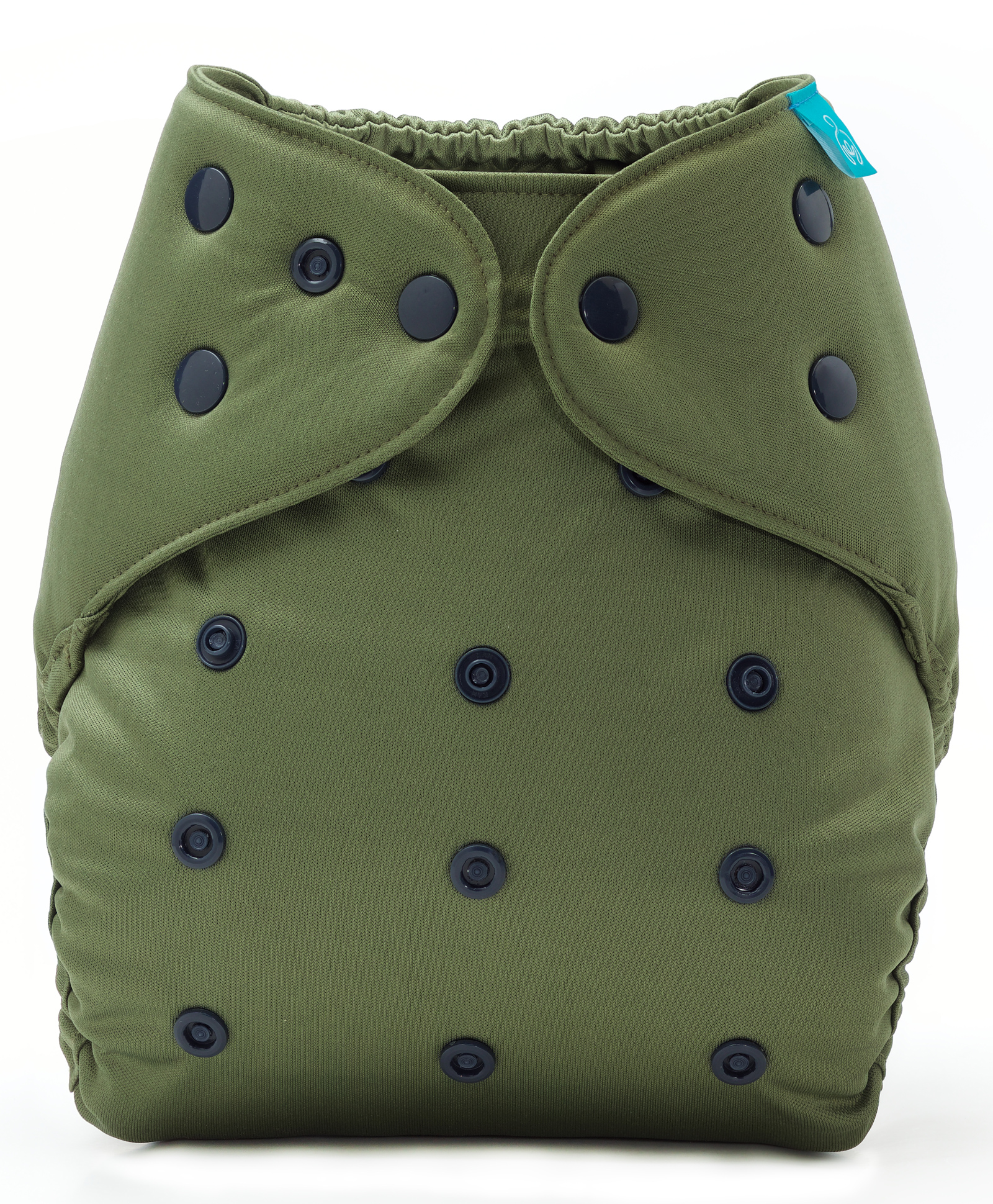 Bumberry Adjustable Reusable Cloth Diaper Cover Solid Color - Green-picture-10
