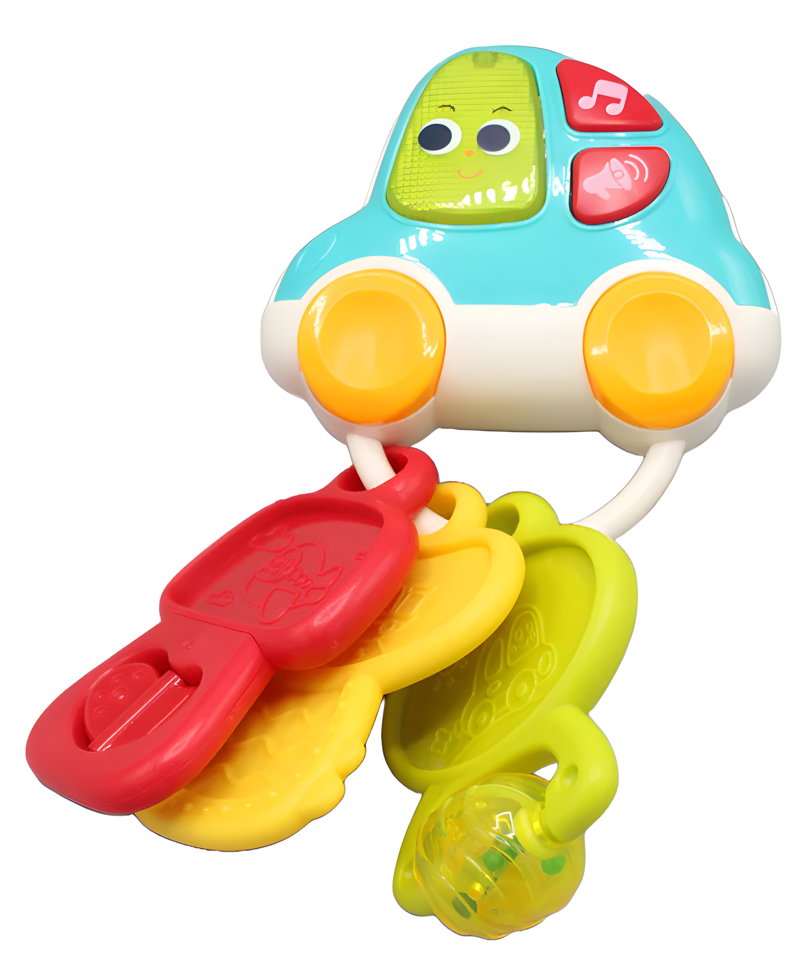 NEGOCIO- Baby Car Keys Teether - Key Fob with Lights & Sounds, Interactive Baby Toy, Pretend Keys for Babies, Toddlers - Musical Baby Toys - PACK OF 1- COLOR MAY VARY-image-9