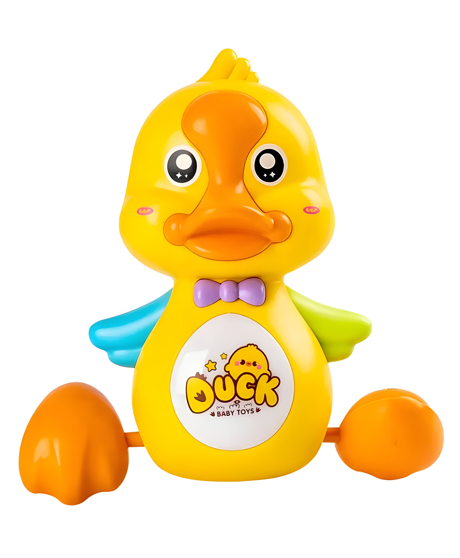 NEGOCIO Classical Battery Operated Car Electric toys kids duck For Kids dancing robot swinging duck- PACK OF 1- COLOR MAY VARY-image-47