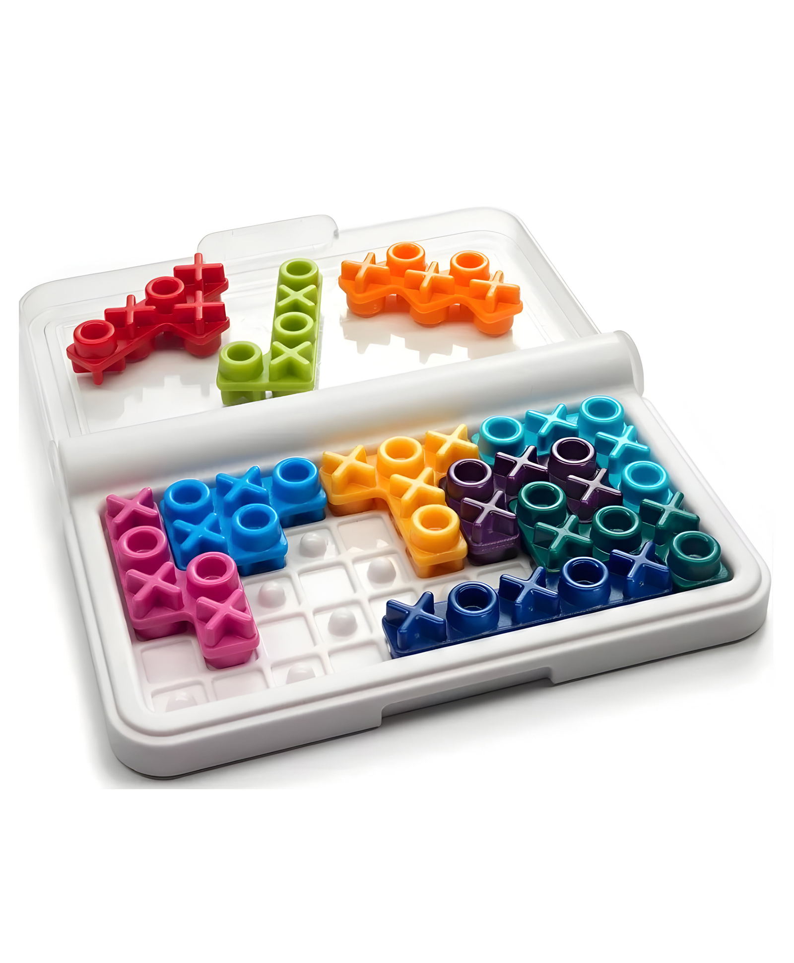 NEGOCIO IQ Challenge XOXO game Travel Game/Brain Teaser with 120 Challenges for kids- PACK OF 1- COLOR MAY VARY-image-34