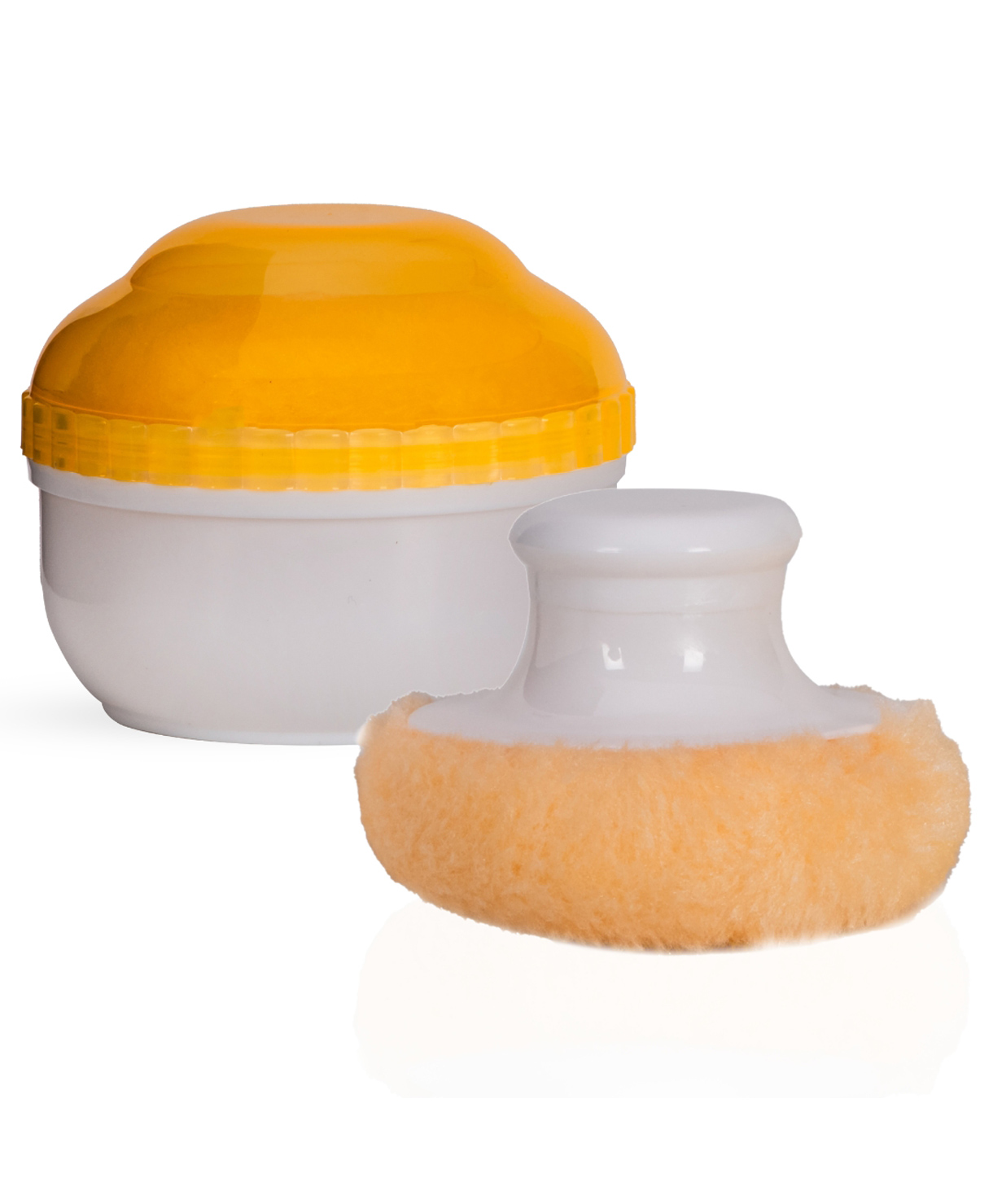 Adore Wokey The Twist to Open Powder Puff Case set- Yellow-image-35