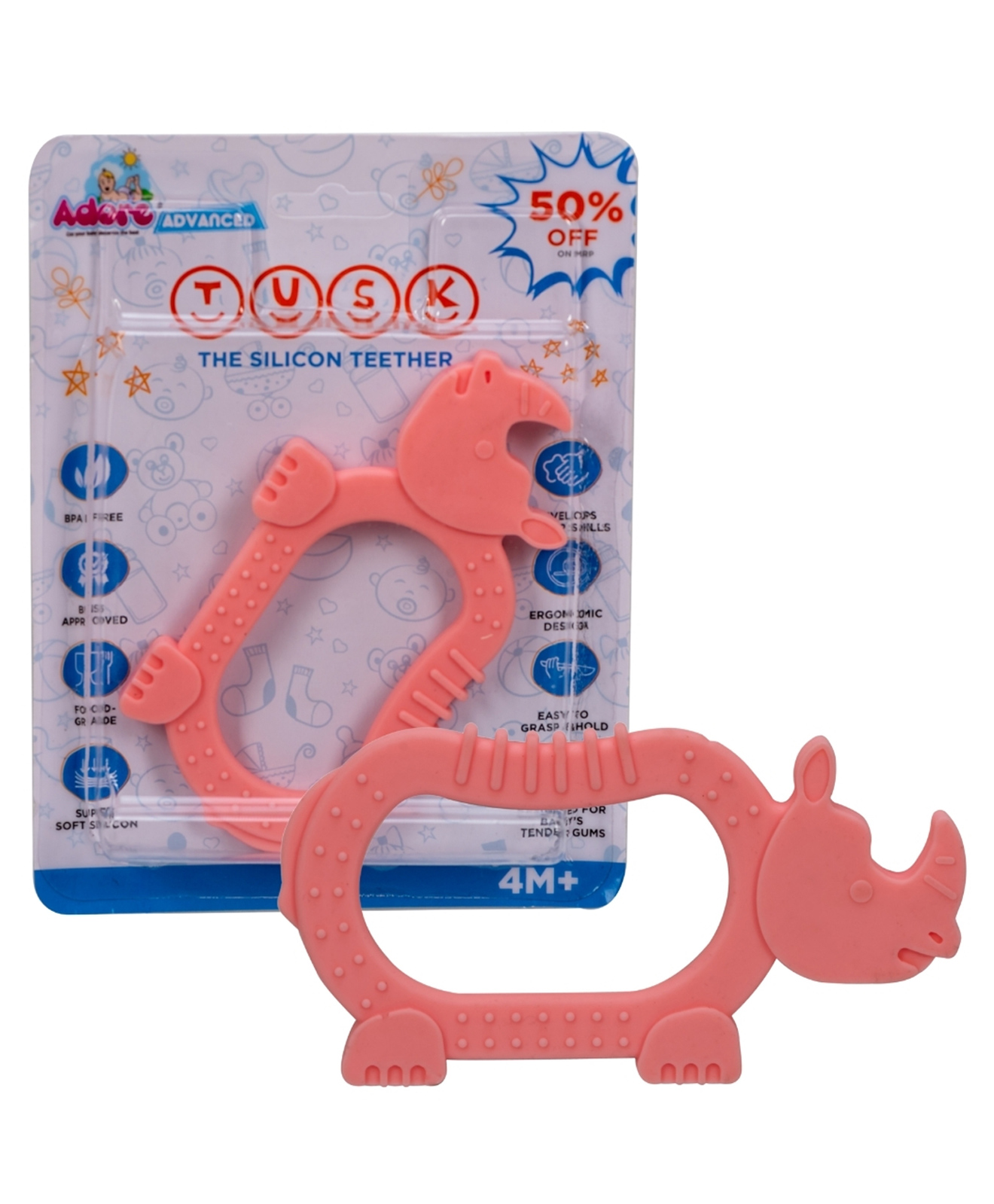 Adore Tusk! The Silicon Teethers-Rhino-image-30