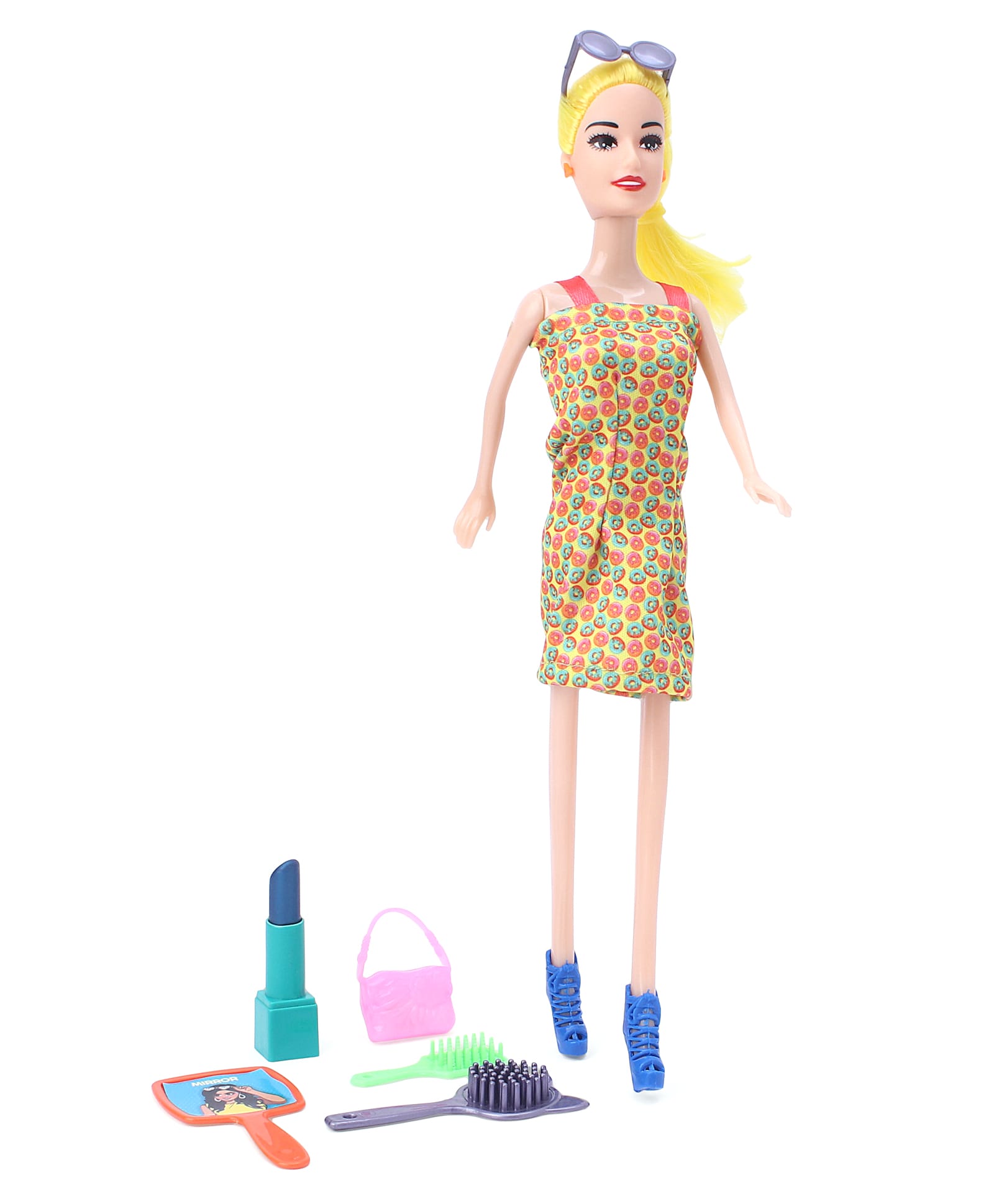 Kiddybuddy Tara Vacation Fashion Doll with Accessories - Multicolor-picture-21