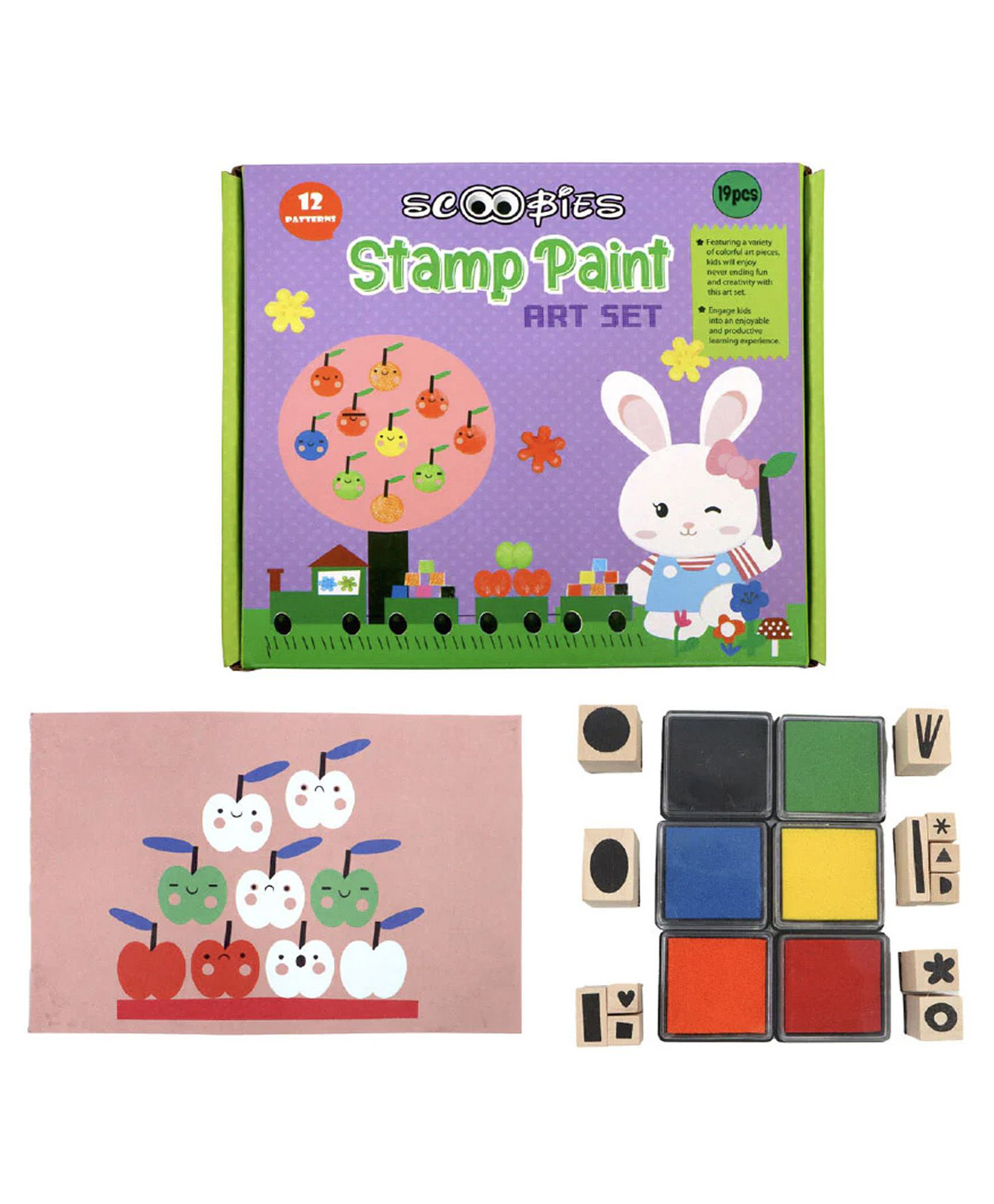 SCOOBIES Stamp Paint Art Set-image-18