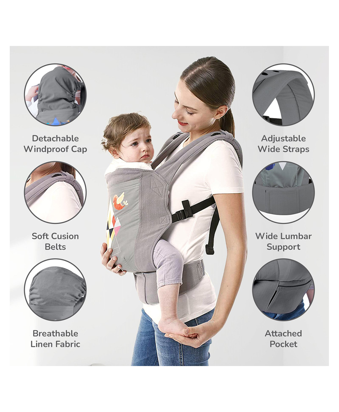 r for rabbit hug me elite baby carrier