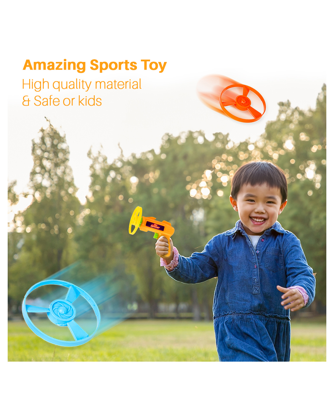 Ratnas Sky Colorful Flying Wheels - Yellow-picture-26
