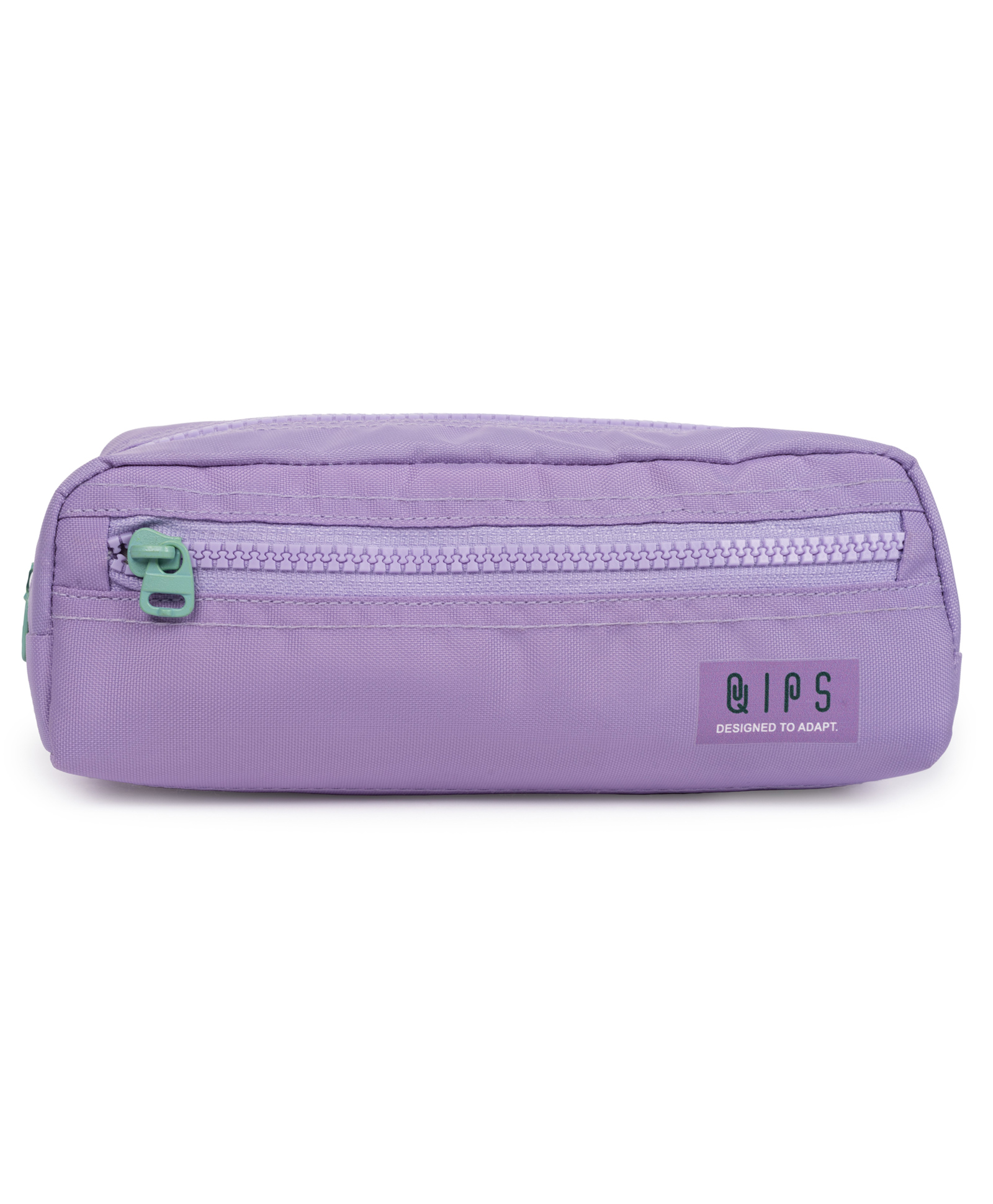 QIPS Dual Compartments Pencil pouch- Lavender-image-5