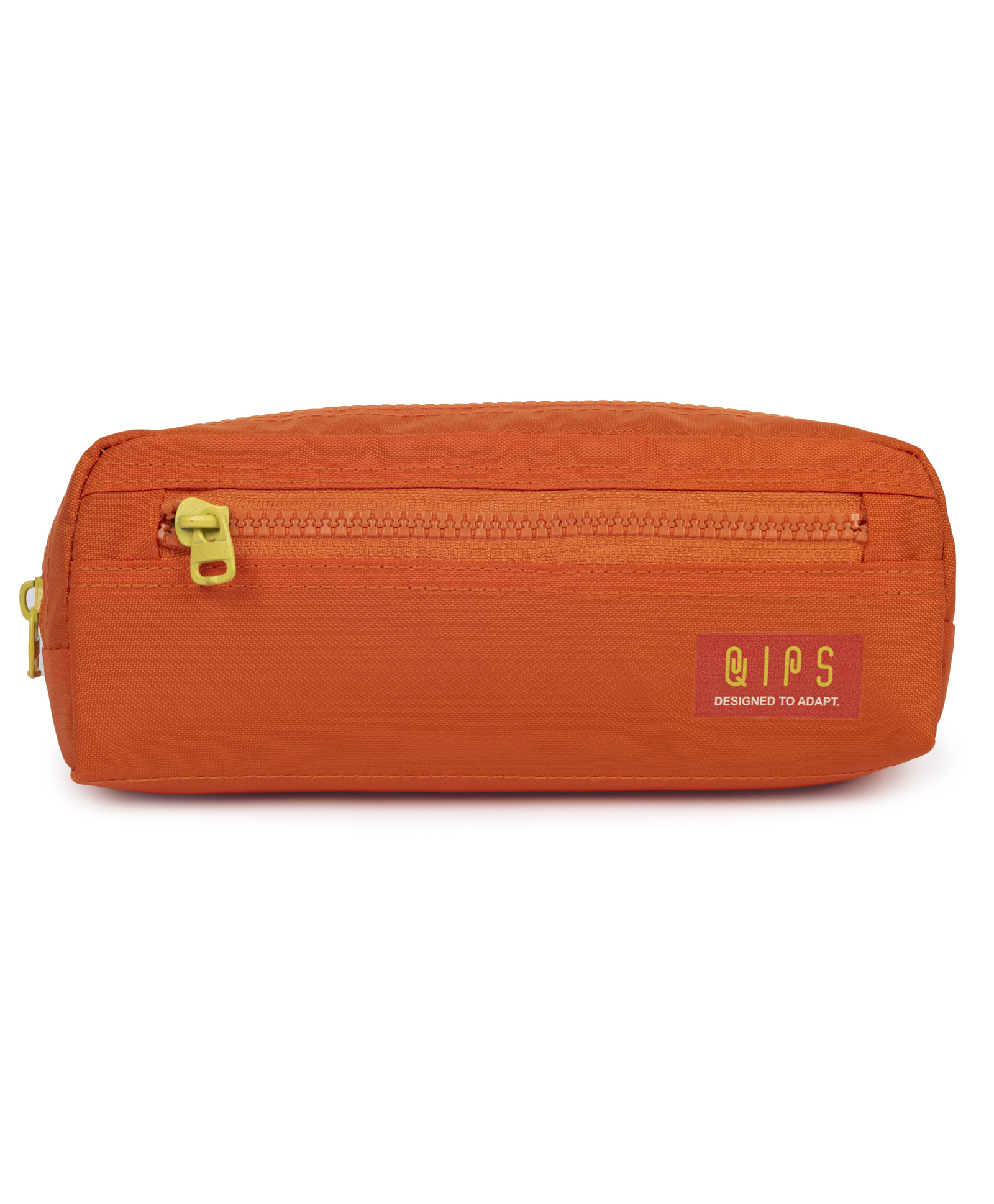 QIPS Dual Compartment Pencil Pouch- Orange-picture-39