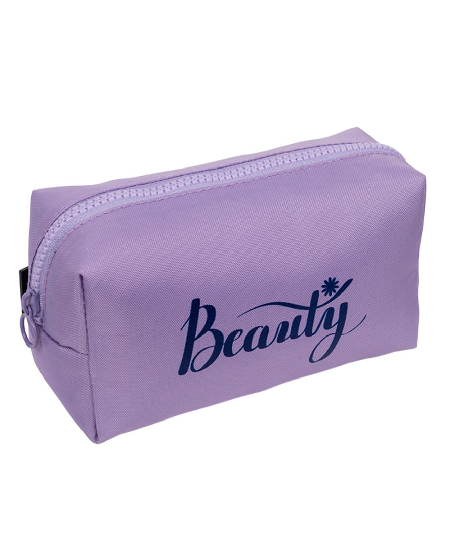 QIPS Rectangular Beauty Cosmetic Pouch - Lavender-picture-19