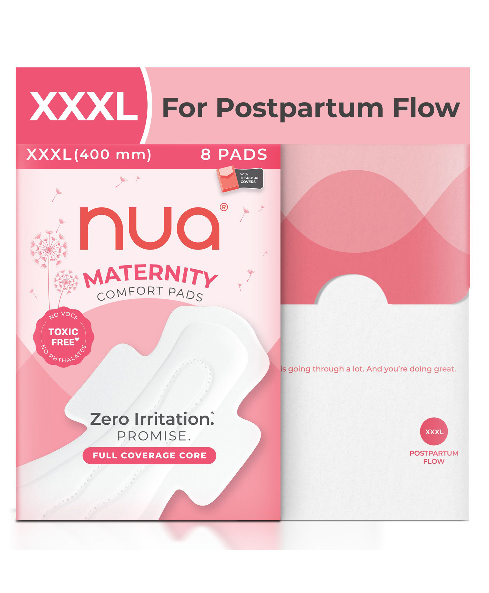 Nua Ultra Safe Maternity Pads - 8 Pieces