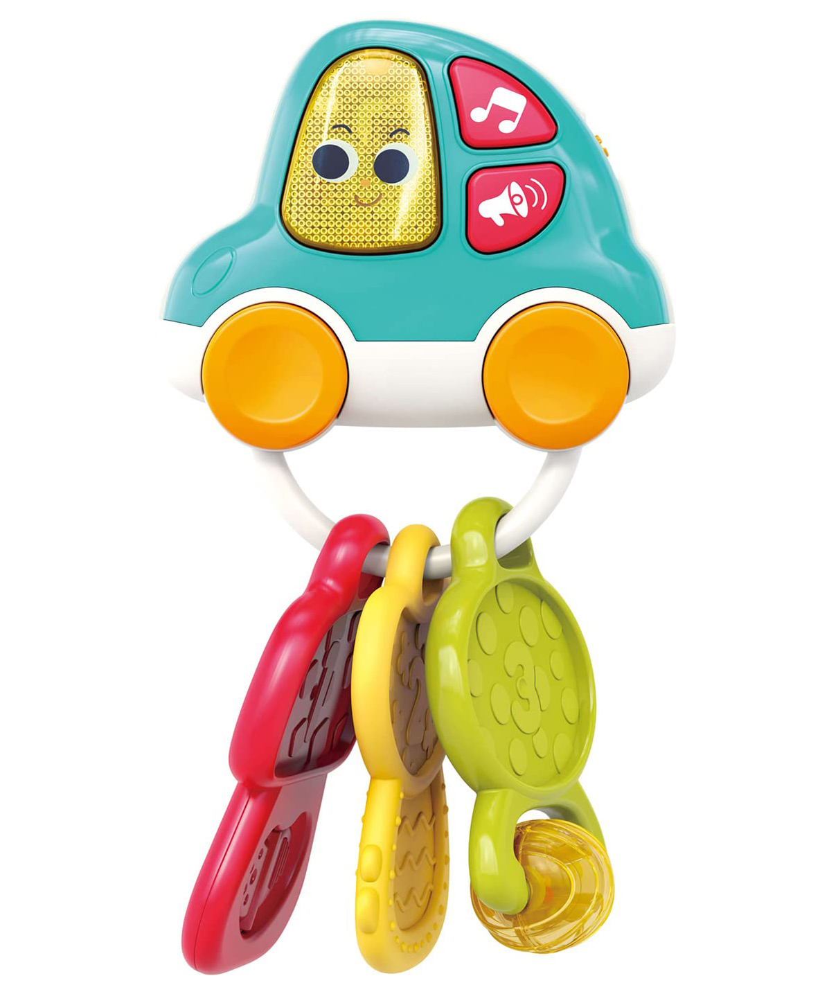 Azhari Car Keychain Toy With Lights And Soothing MusicFun Educational Musical Toys For Kids Color & Design May Vary-picture-22