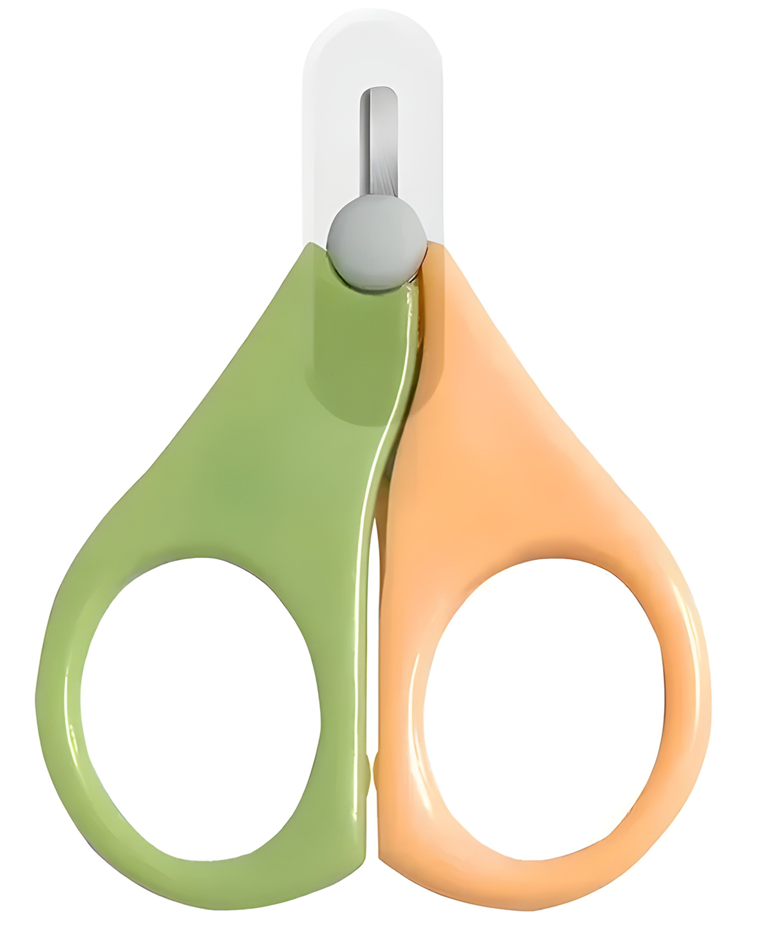 COZY VIBES Newborn Baby Safety Nail Clippers Scissors Cutter Convenient Daily Baby Nail Shell Shear Manicure Tool Baby Nail Scissor- PACK OF 1- COLOR MAY VARY-image-47