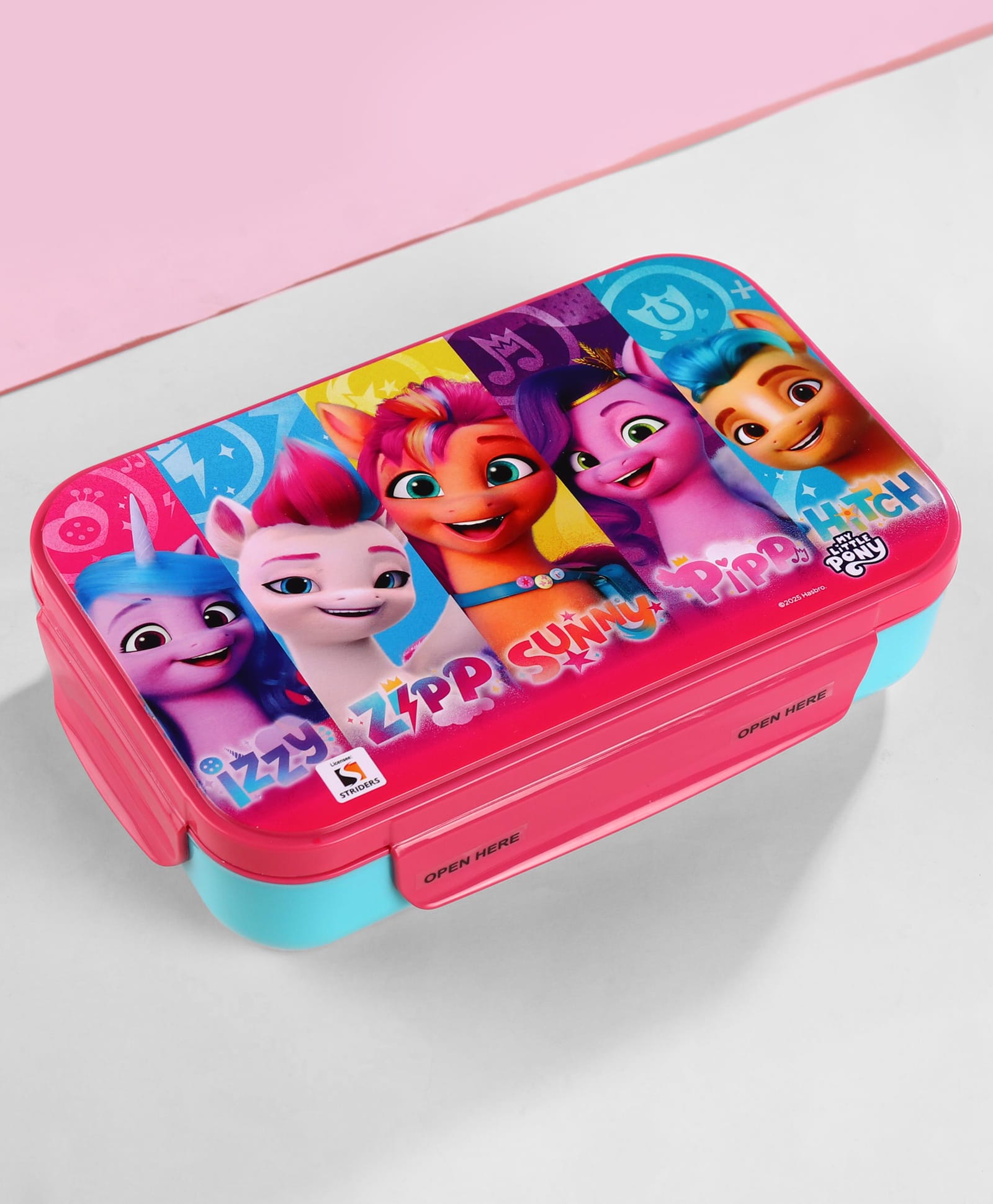 My Little Pony Rainbow Pose Lunch Box - Pink & Blue-image-45