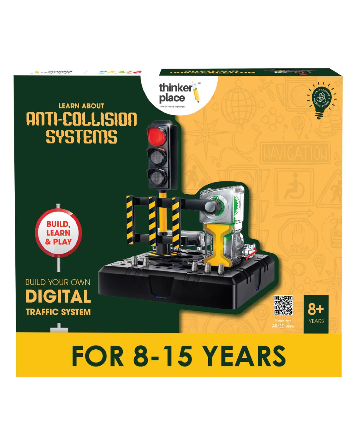 THINKER PLACE DIY Educational Toy Digital Traffic System-image-9