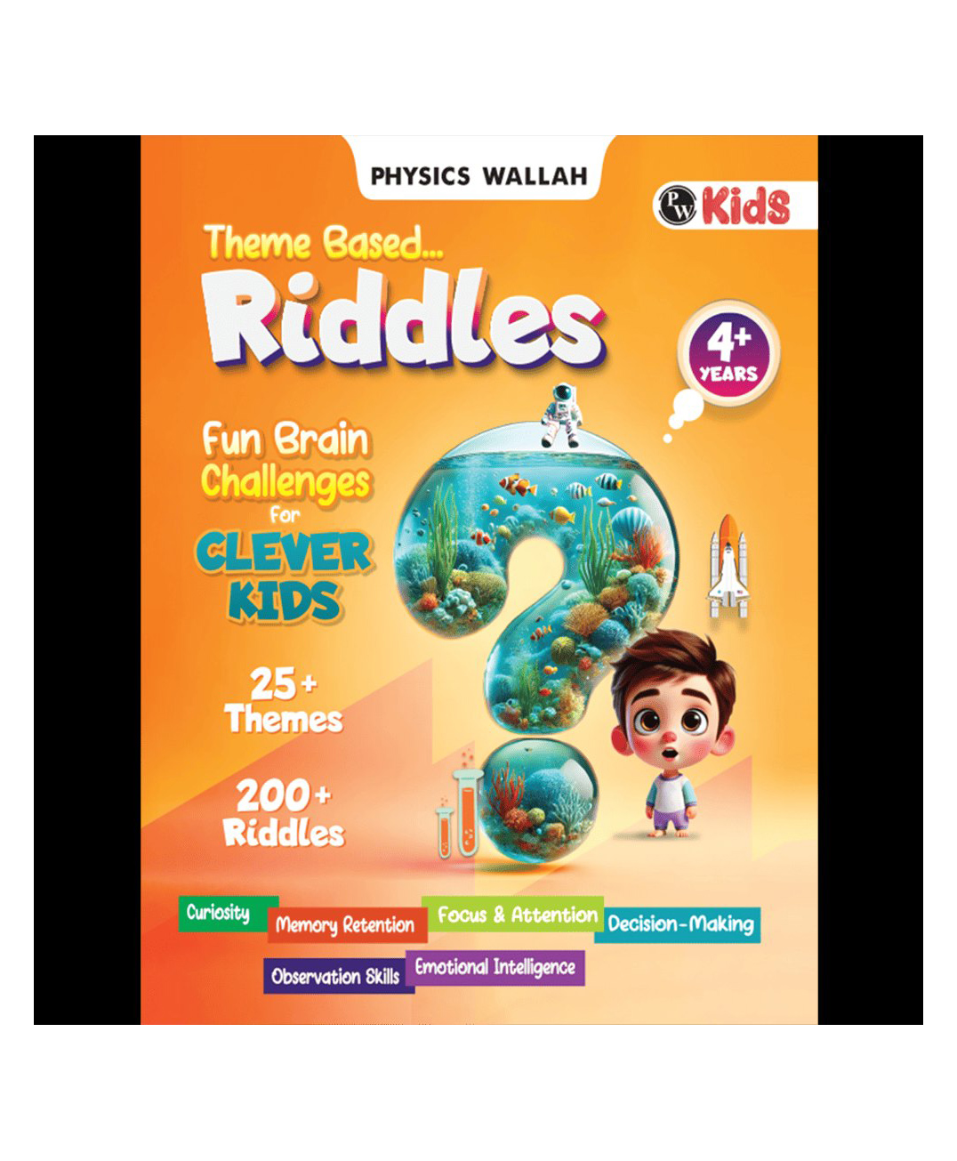 PW Riddles Book For Kids | 200+ Theme Based Riddles Book For 4+ Years Old | English Interactive Brain Teasing Riddle Activity Book For Growing Kids-image-42
