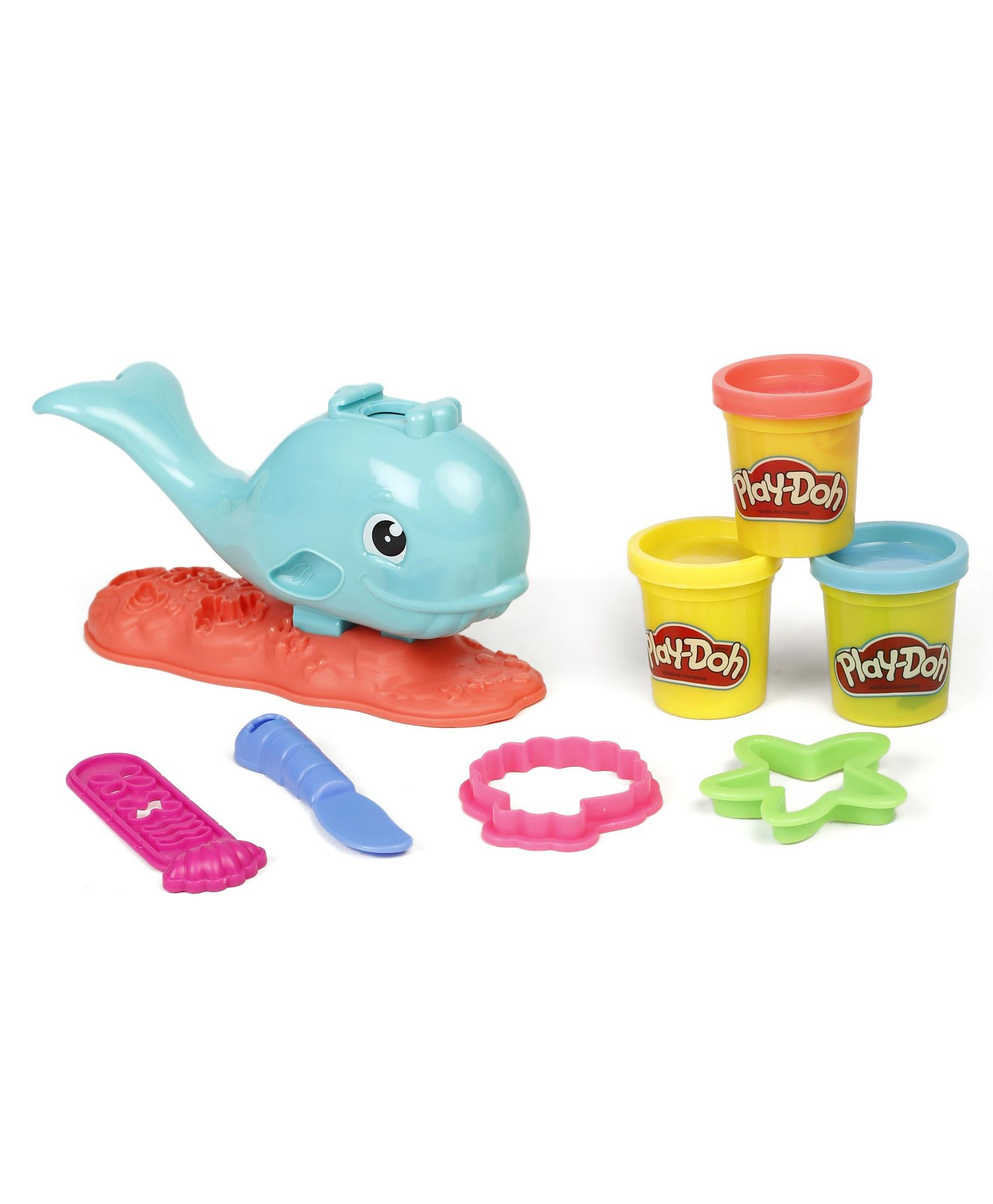 play doh whale